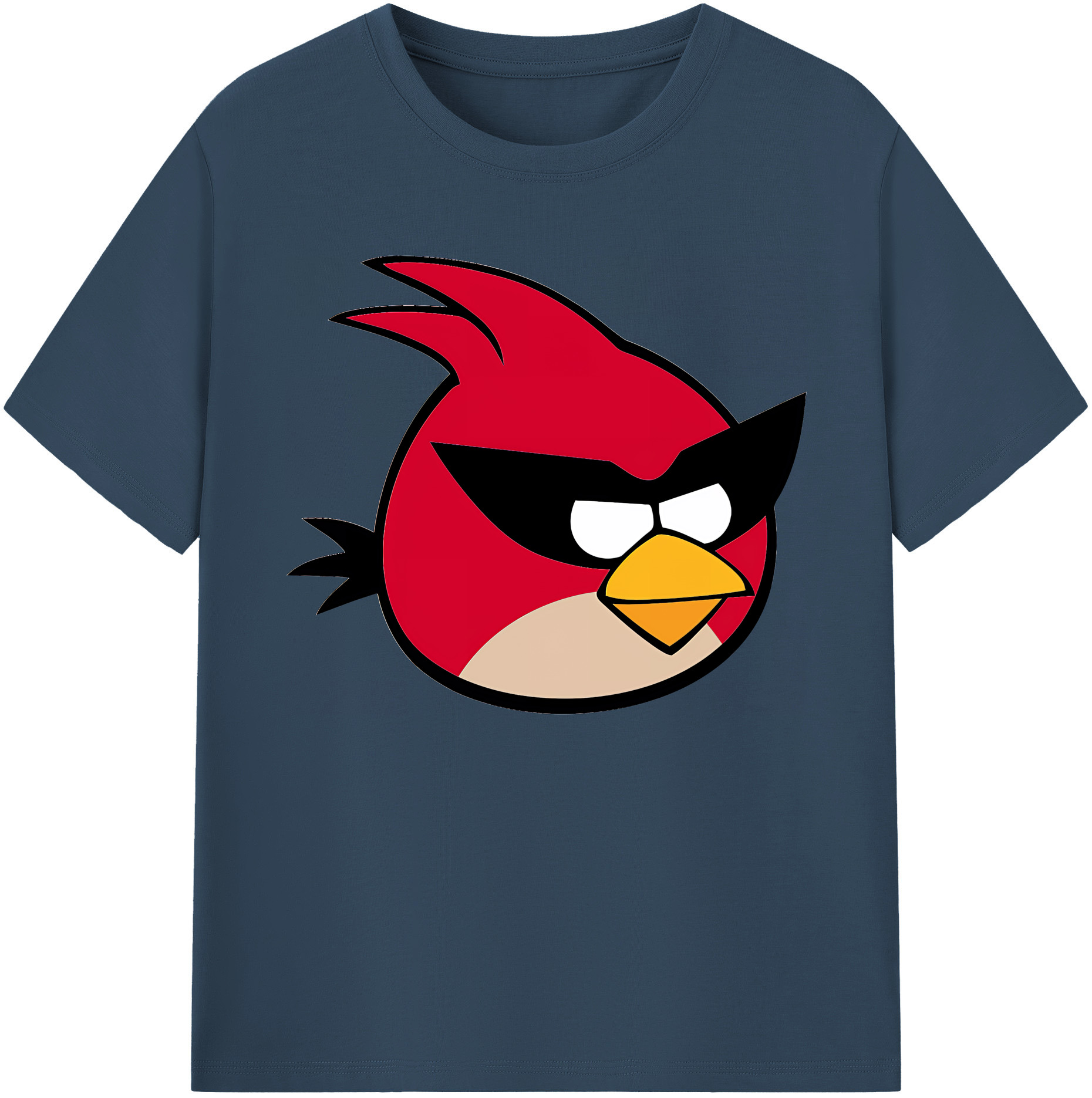 （画像用） Angry Birds アングリーバード 綿100％ メンズ半袖Tシャツ｜肌触りやわらか＆通気性