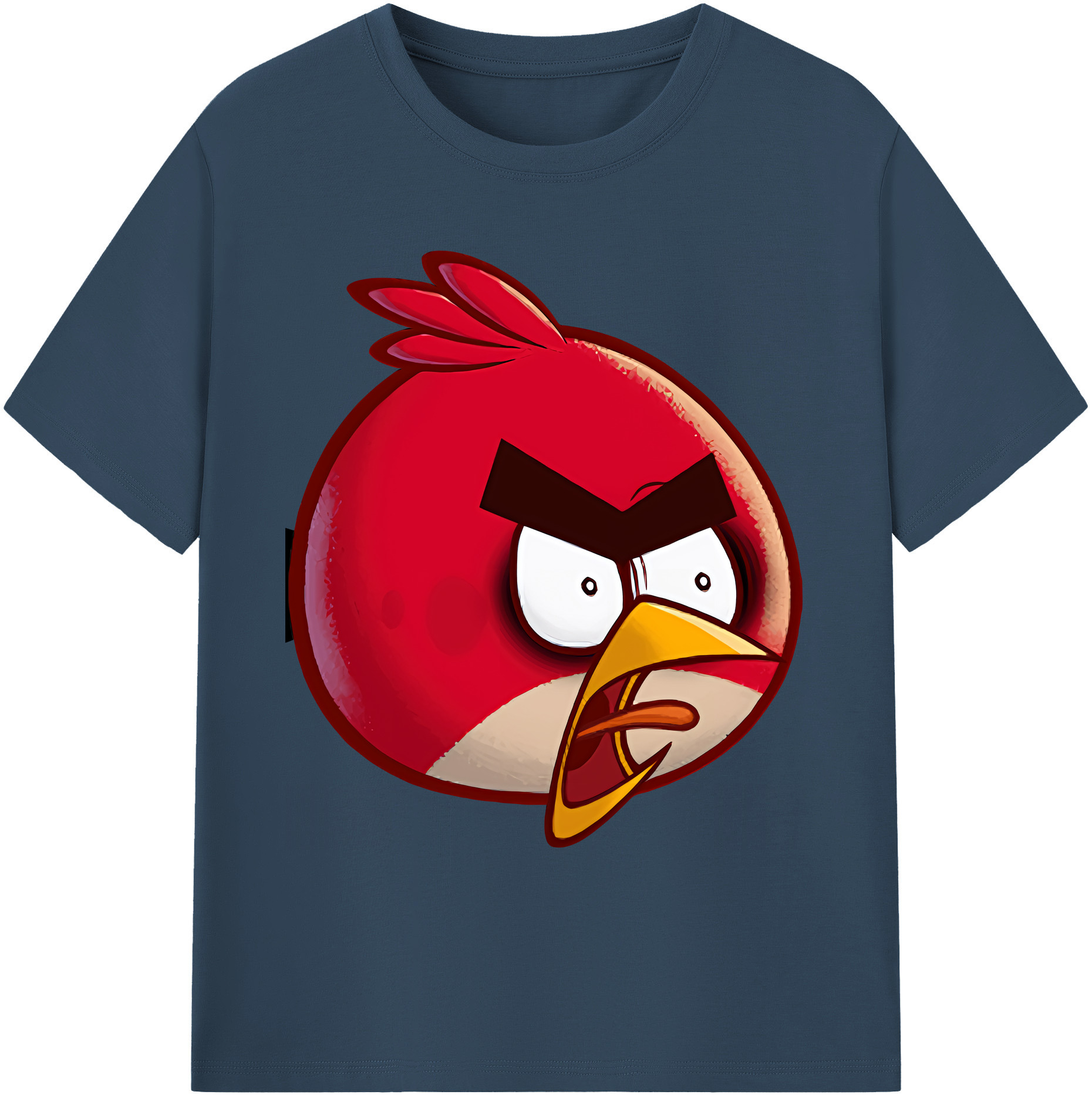 （画像用） Angry Birds アングリーバード 綿100％ メンズ半袖Tシャツ｜肌触りやわらか＆通気性
