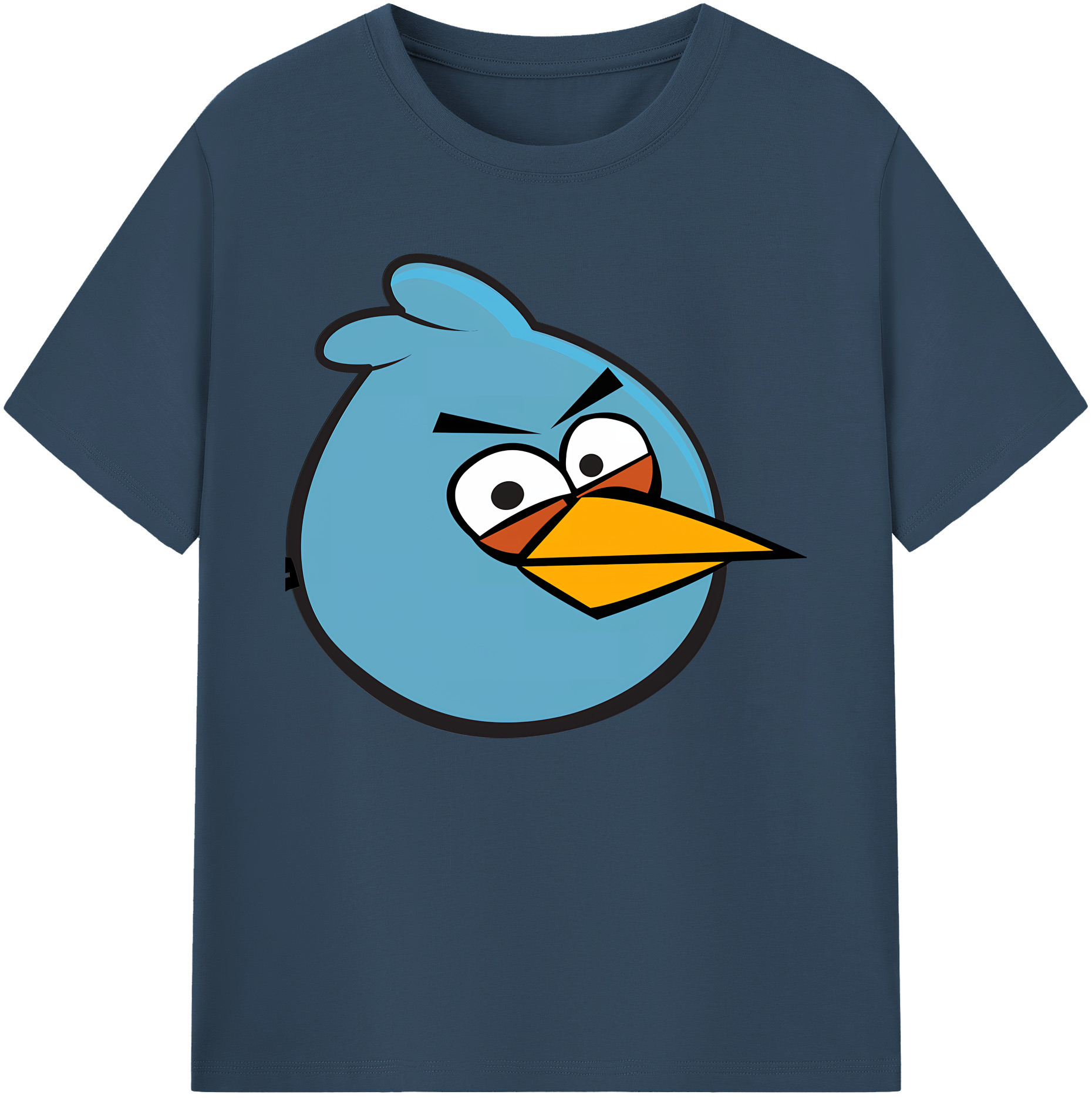 （画像用） Angry Birds アングリーバード 綿100％ メンズ半袖Tシャツ｜肌触りやわらか＆通気性