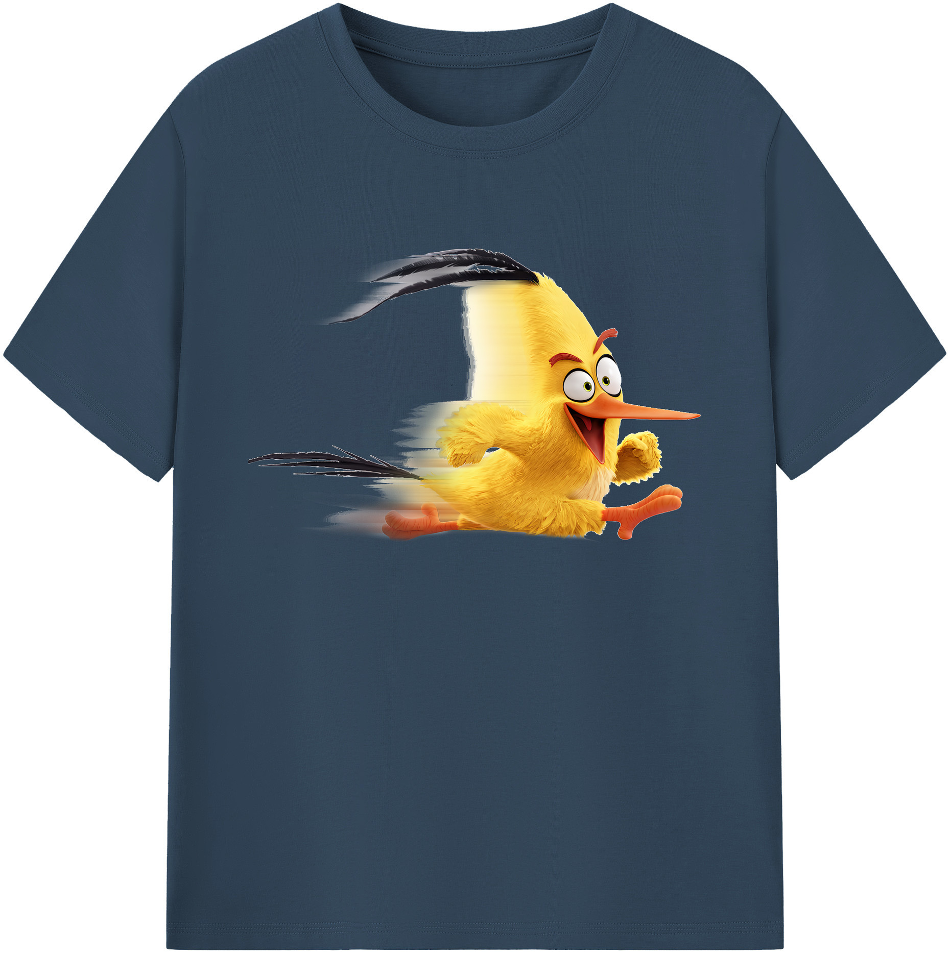 （画像用） Angry Birds アングリーバード 綿100％ メンズ半袖Tシャツ｜肌触りやわらか＆通気性