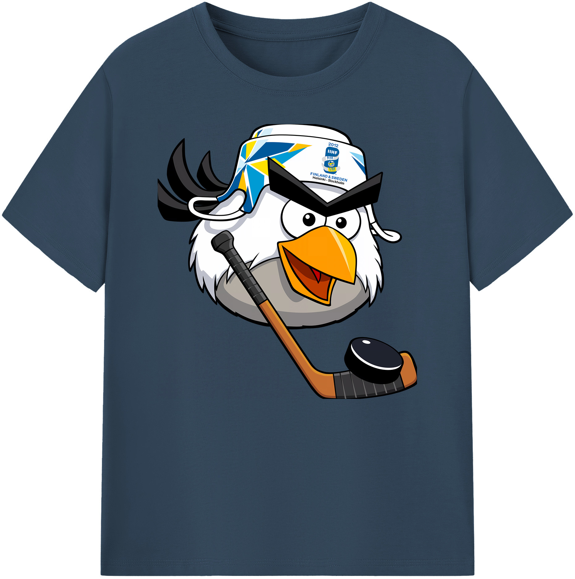 （画像用） Angry Birds アングリーバード 綿100％ メンズ半袖Tシャツ｜肌触りやわらか＆通気性