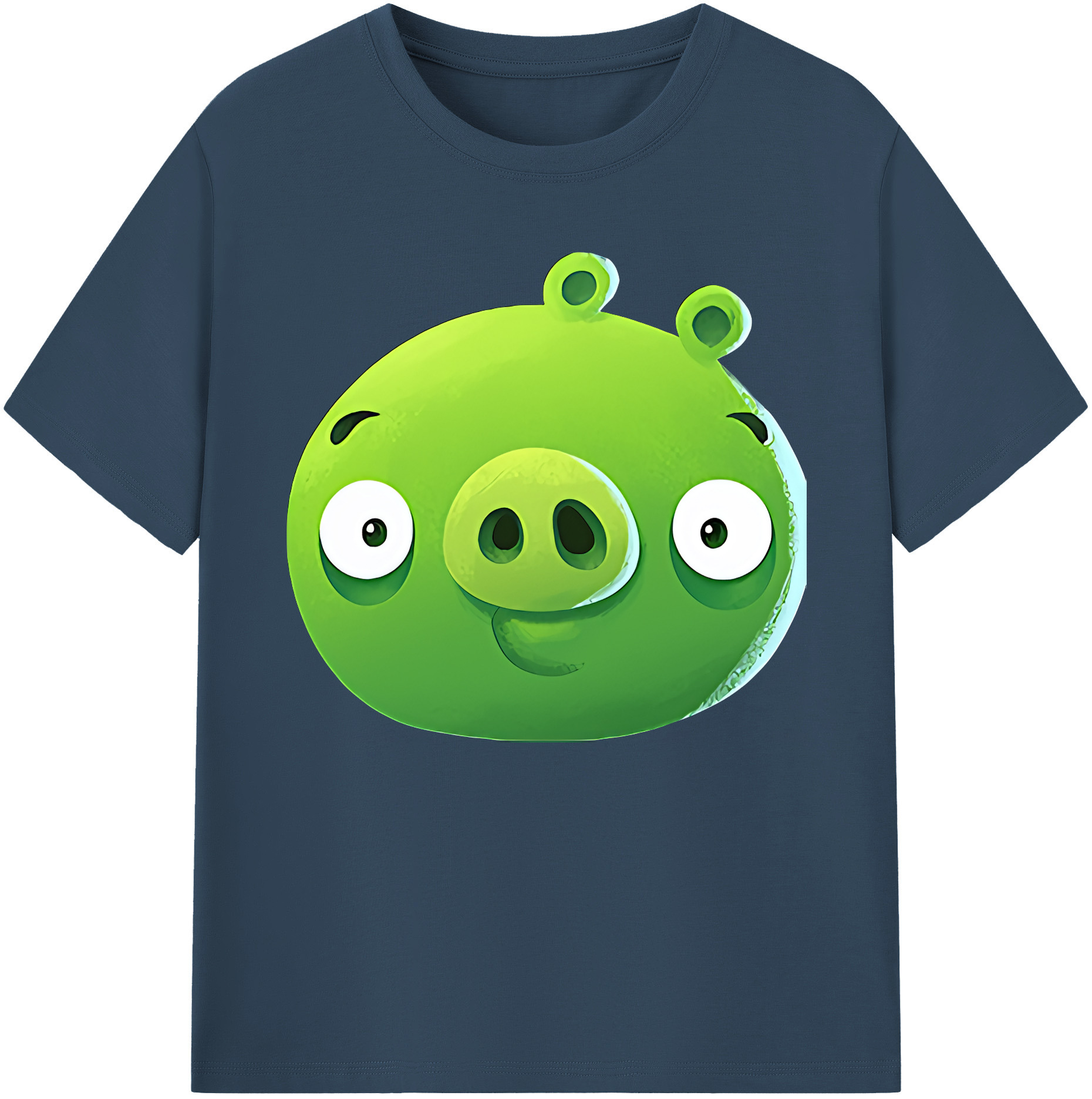 （画像用） Angry Birds アングリーバード 綿100％ メンズ半袖Tシャツ｜肌触りやわらか＆通気性