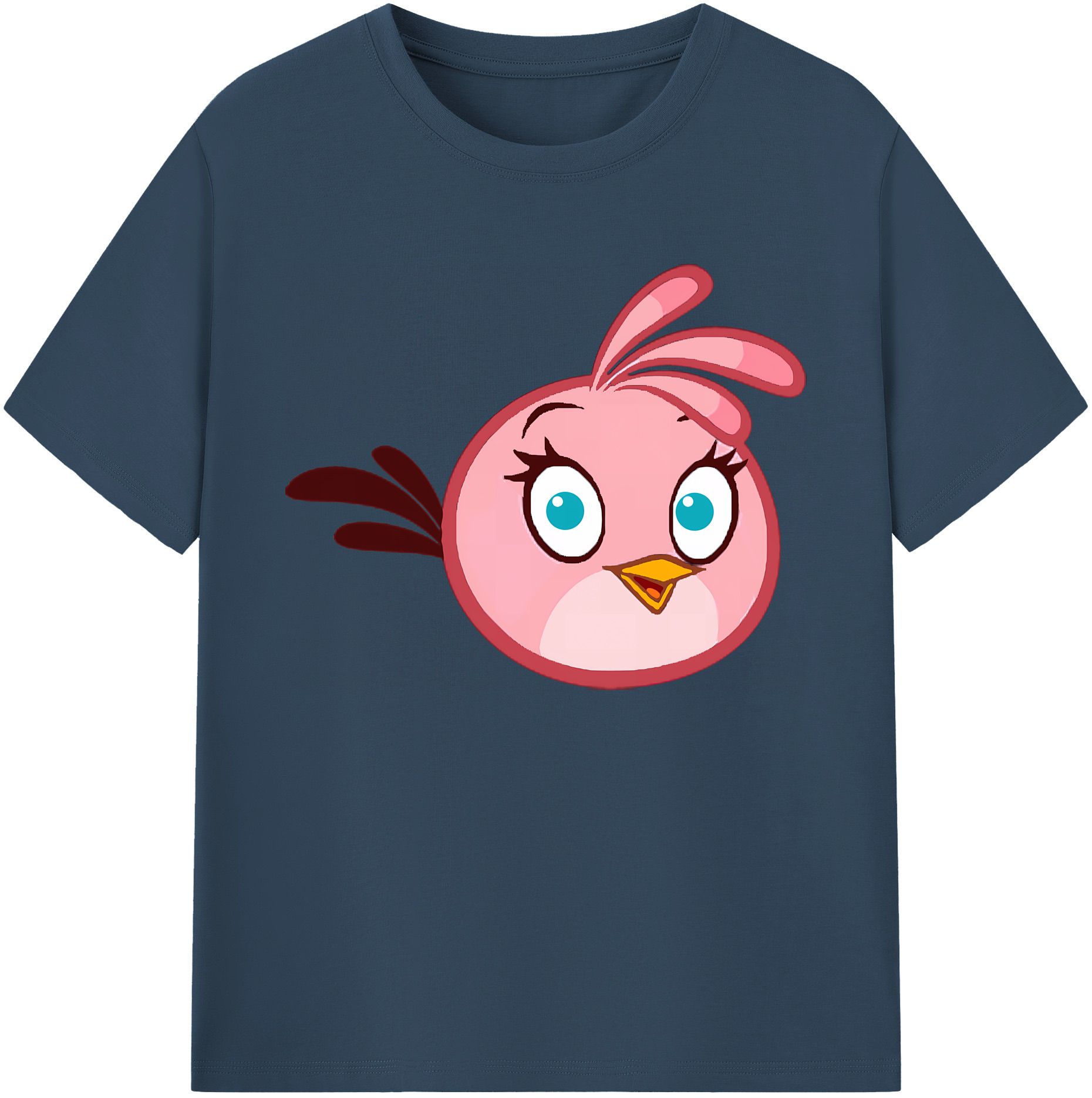 （画像用） Angry Birds アングリーバード 綿100％ メンズ半袖Tシャツ｜肌触りやわらか＆通気性