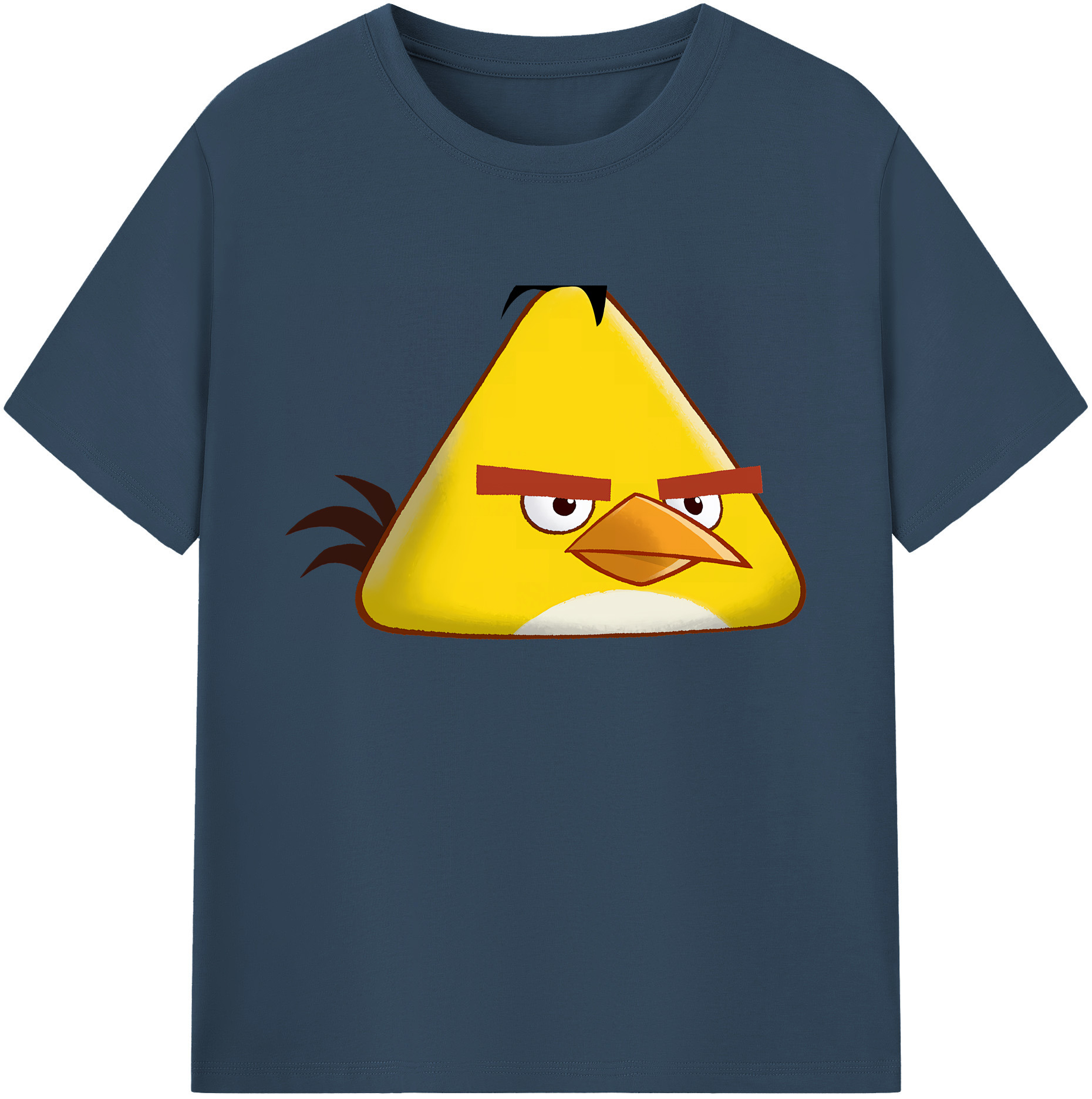 （画像用） Angry Birds アングリーバード 綿100％ メンズ半袖Tシャツ｜肌触りやわらか＆通気性