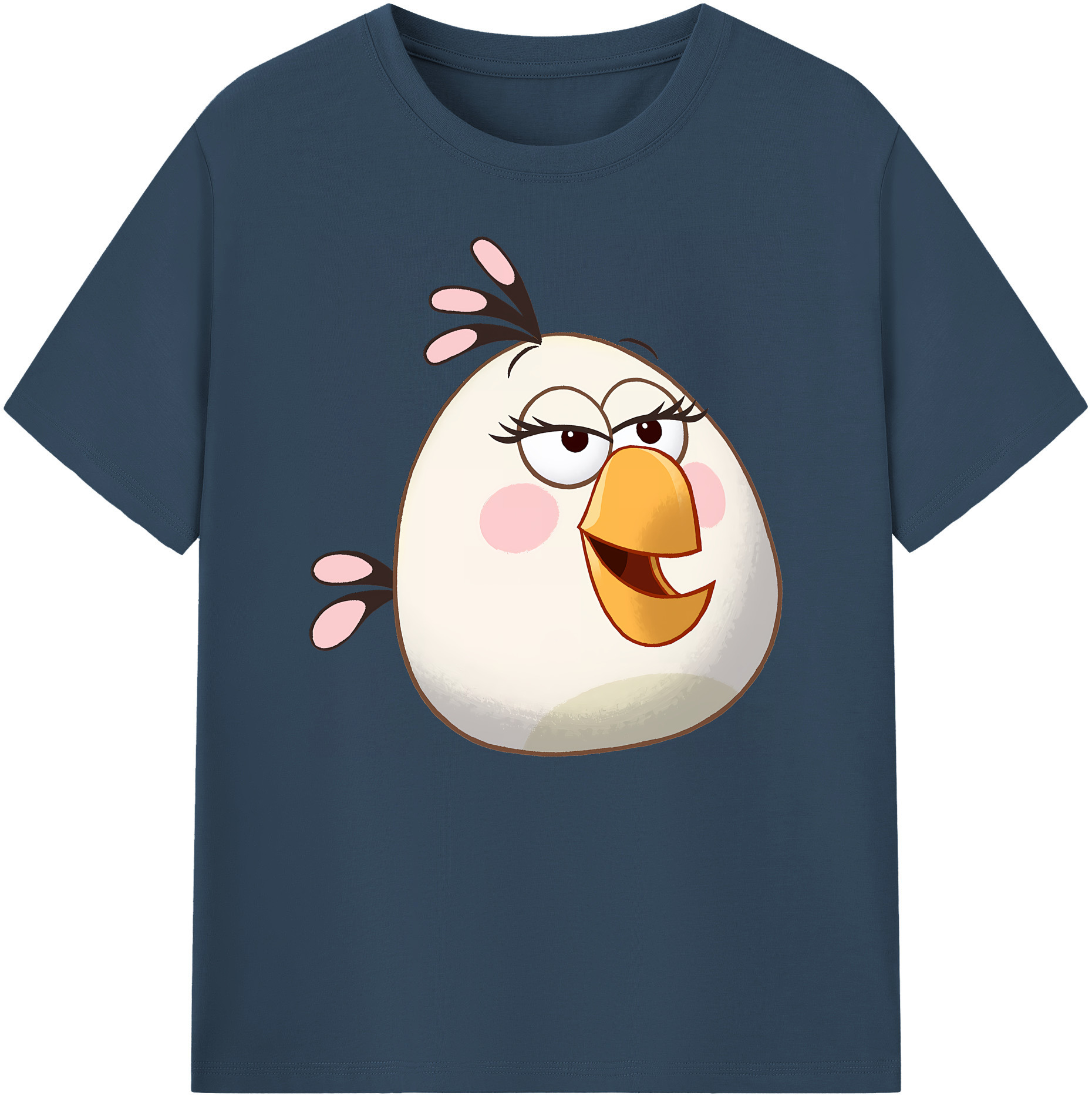 （画像用） Angry Birds アングリーバード 綿100％ メンズ半袖Tシャツ｜肌触りやわらか＆通気性