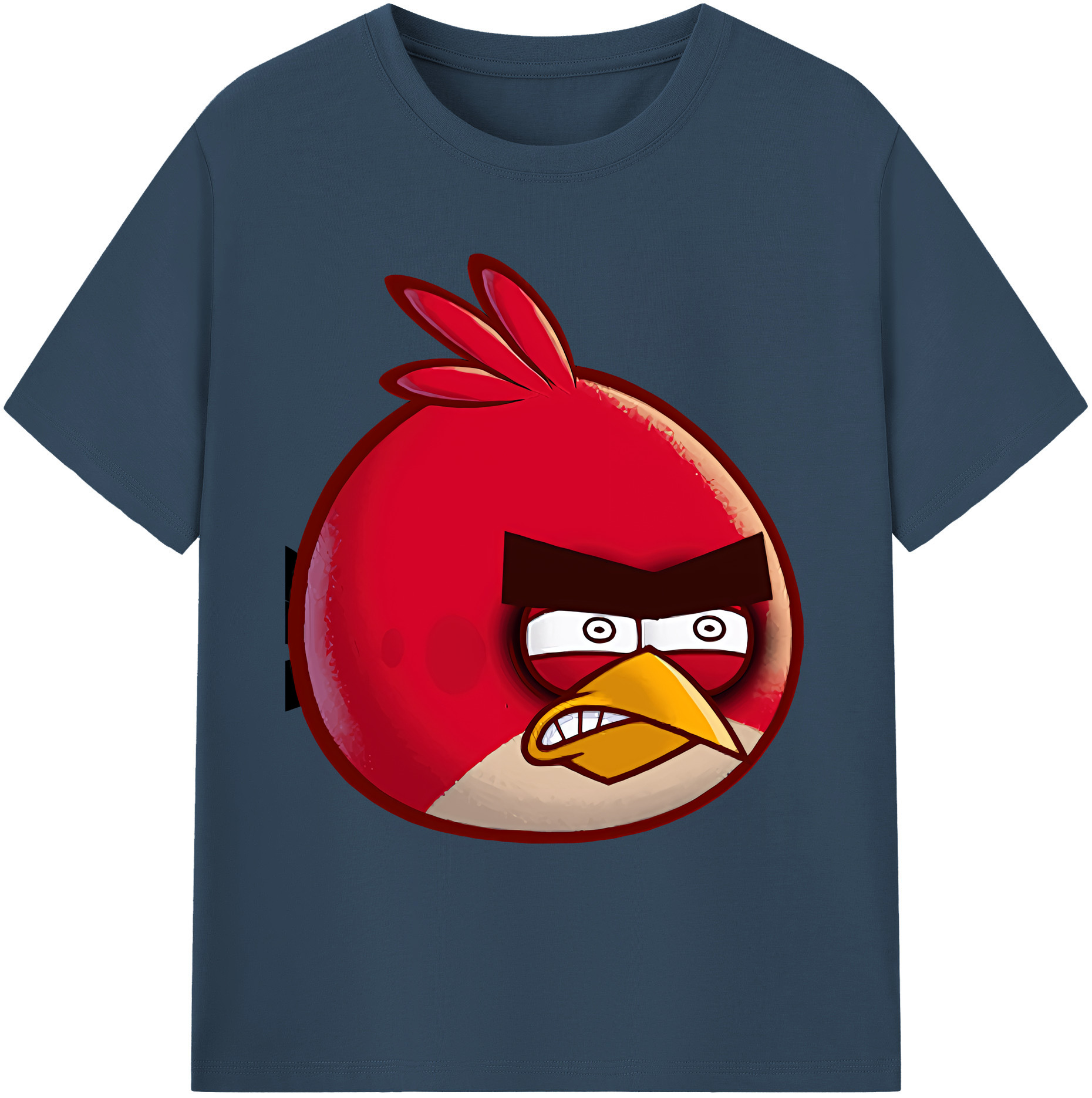 （画像用） Angry Birds アングリーバード 綿100％ メンズ半袖Tシャツ｜肌触りやわらか＆通気性