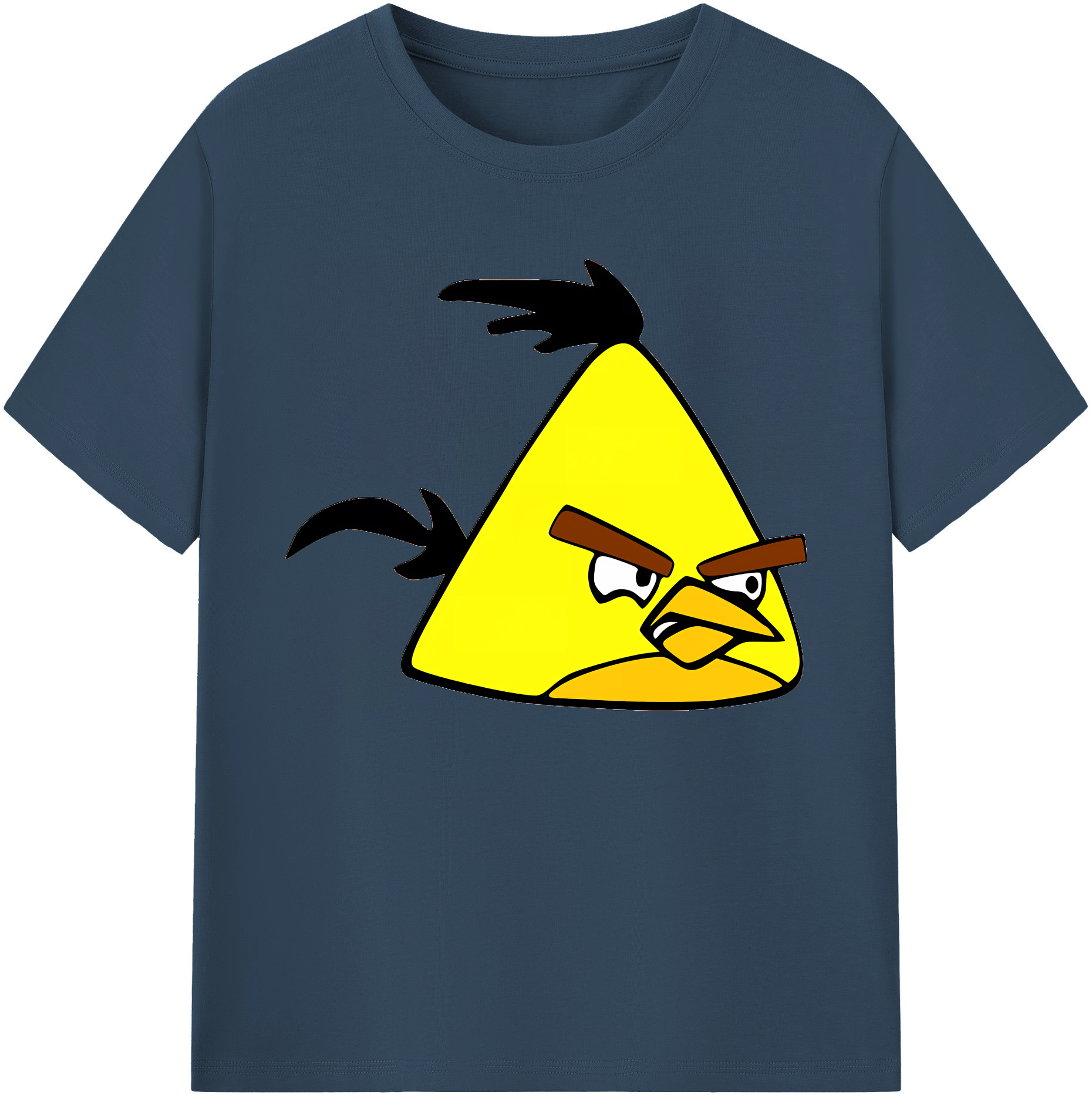 （画像用） Angry Birds アングリーバード 綿100％ メンズ半袖Tシャツ｜肌触りやわらか＆通気性