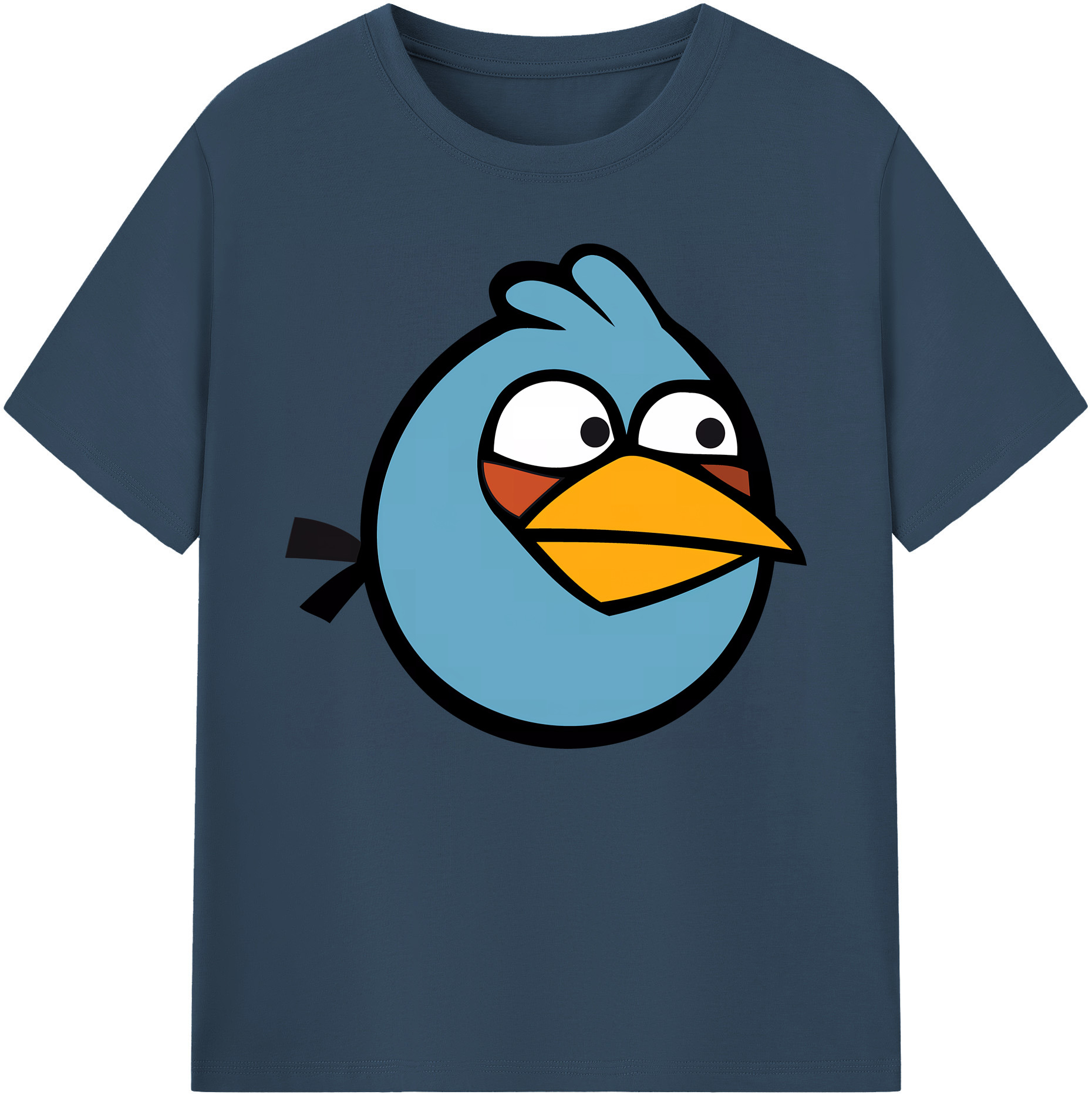 （画像用） Angry Birds アングリーバード 綿100％ メンズ半袖Tシャツ｜肌触りやわらか＆通気性