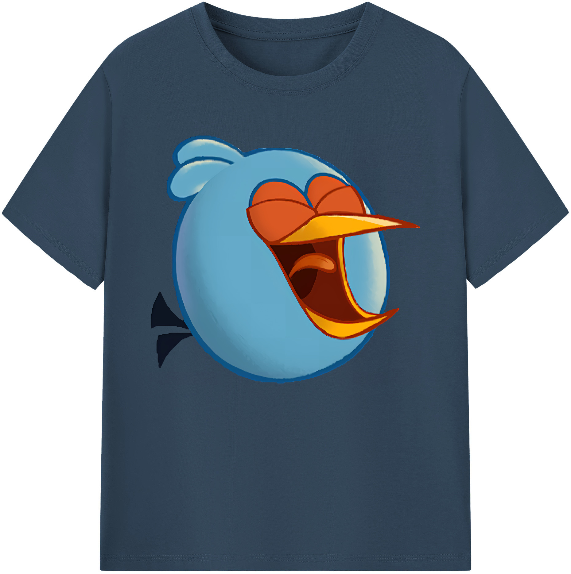 （画像用） Angry Birds アングリーバード 綿100％ メンズ半袖Tシャツ｜肌触りやわらか＆通気性