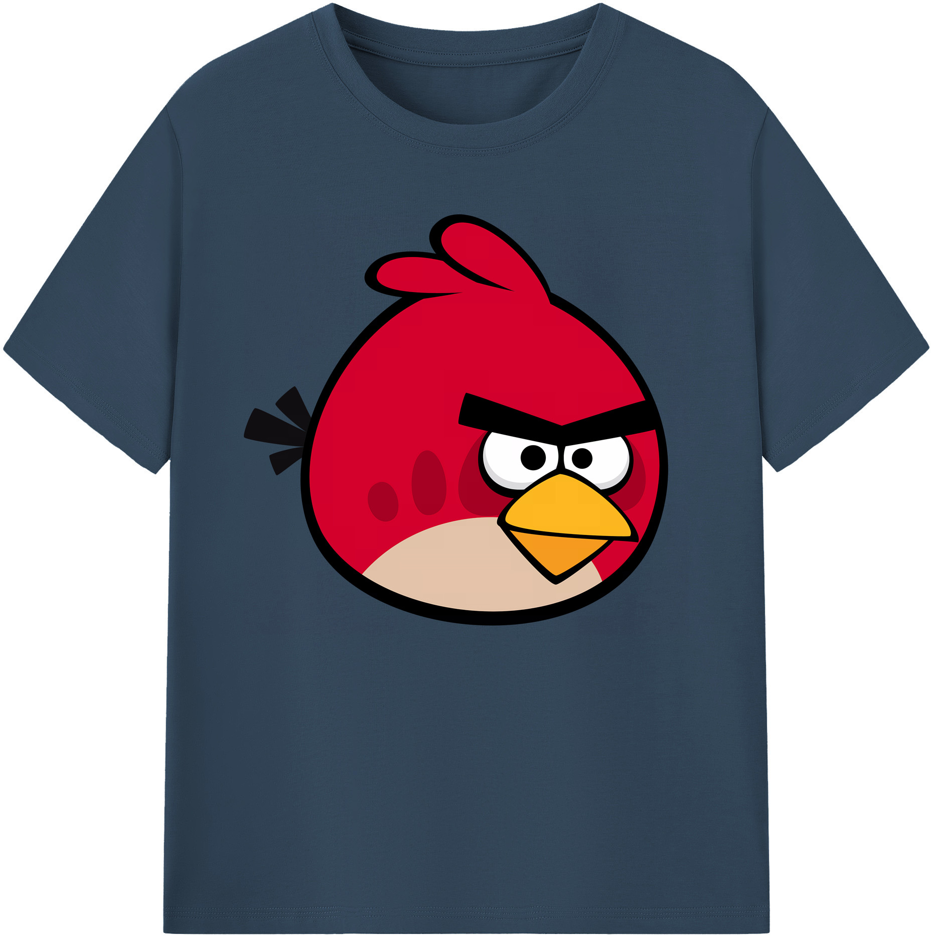 （画像用） Angry Birds アングリーバード 綿100％ メンズ半袖Tシャツ｜肌触りやわらか＆通気性