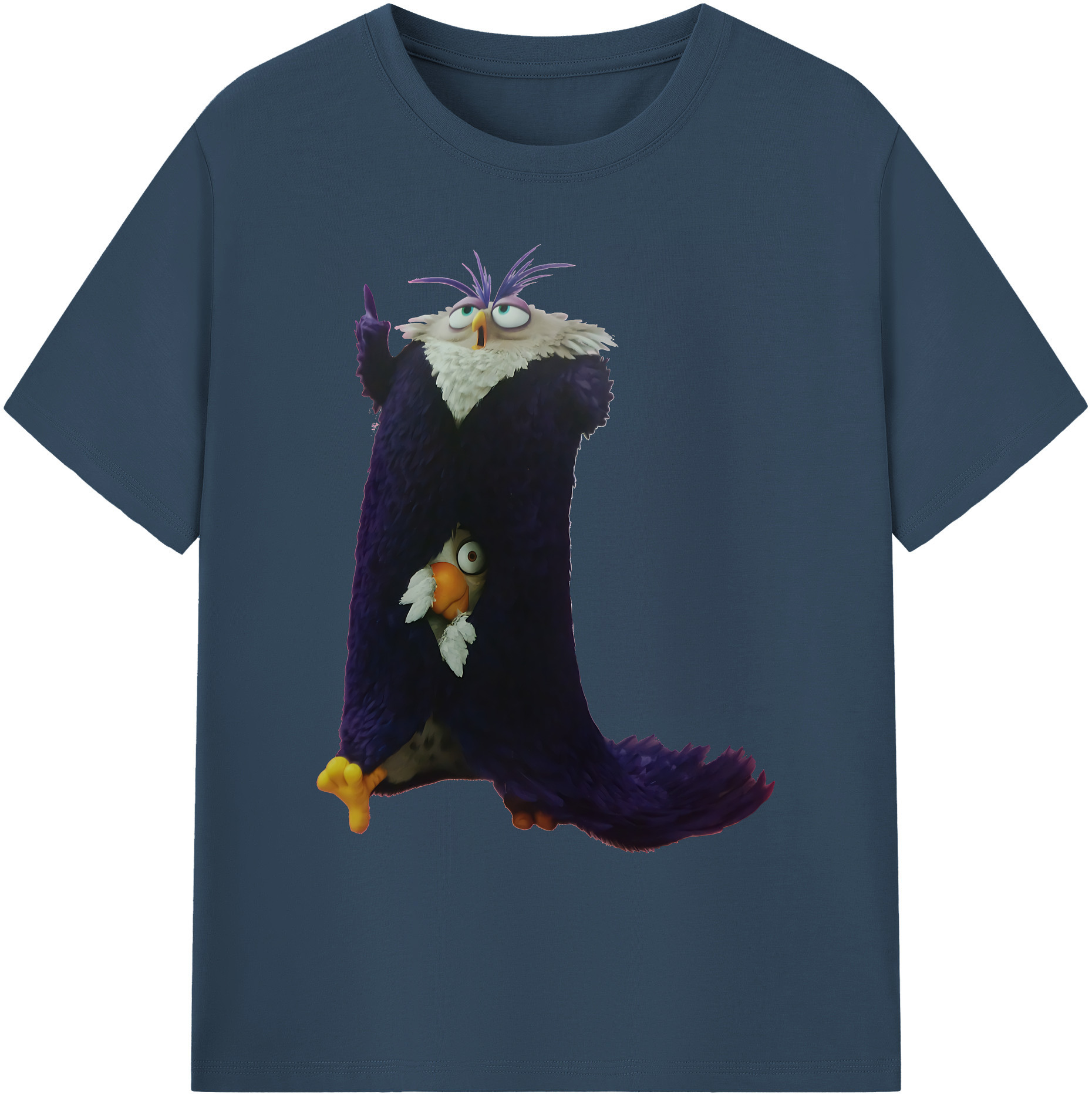 （画像用） Angry Birds アングリーバード 綿100％ メンズ半袖Tシャツ｜肌触りやわらか＆通気性