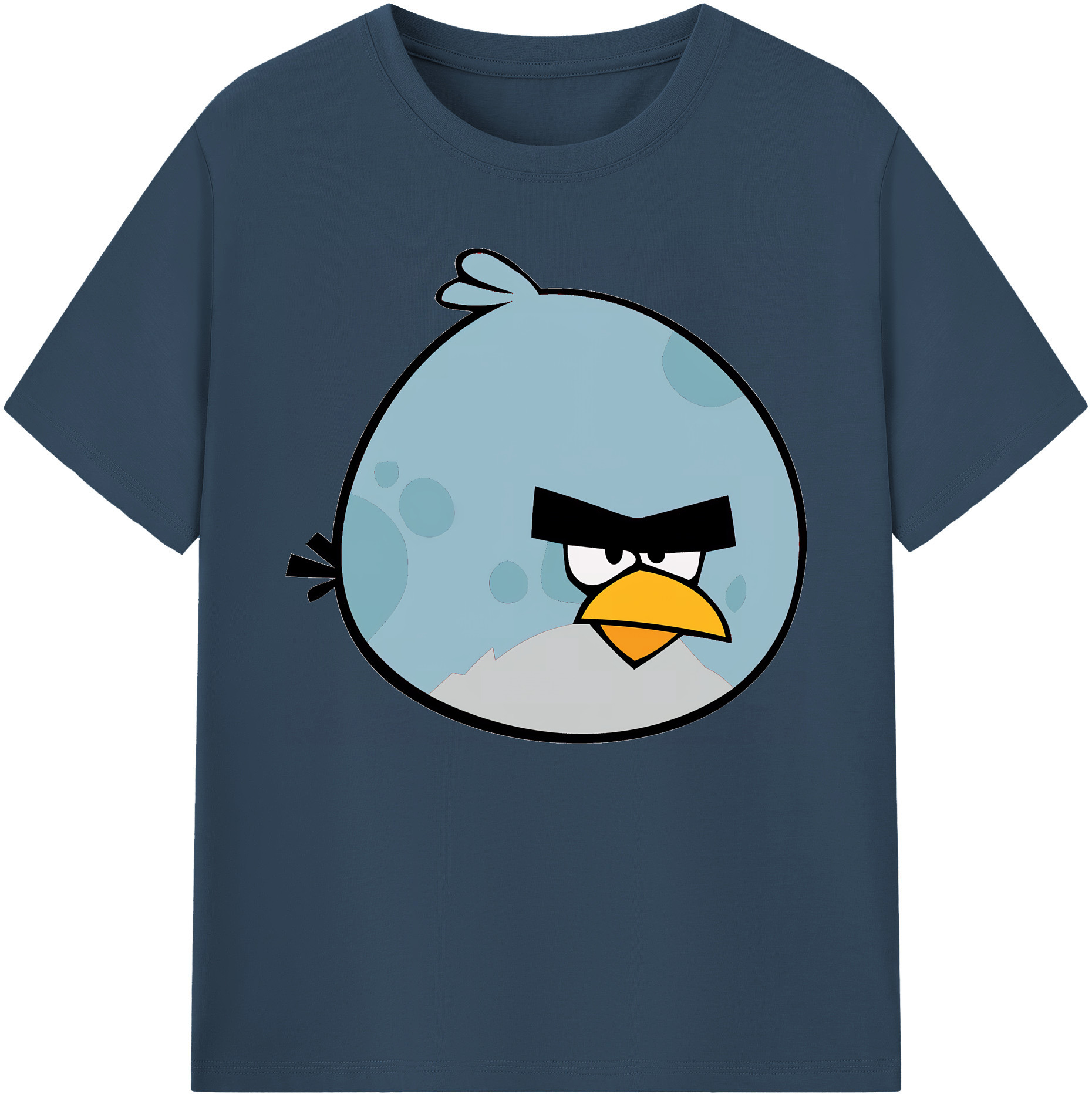 （画像用） Angry Birds アングリーバード 綿100％ メンズ半袖Tシャツ｜肌触りやわらか＆通気性