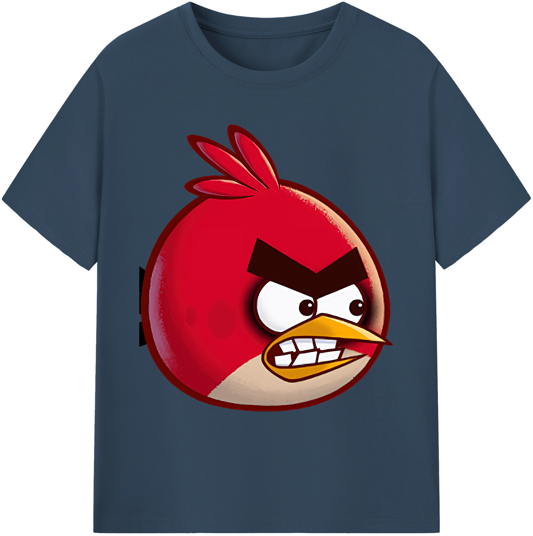 （画像用） Angry Birds アングリーバード 綿100％ メンズ半袖Tシャツ｜肌触りやわらか＆通気性
