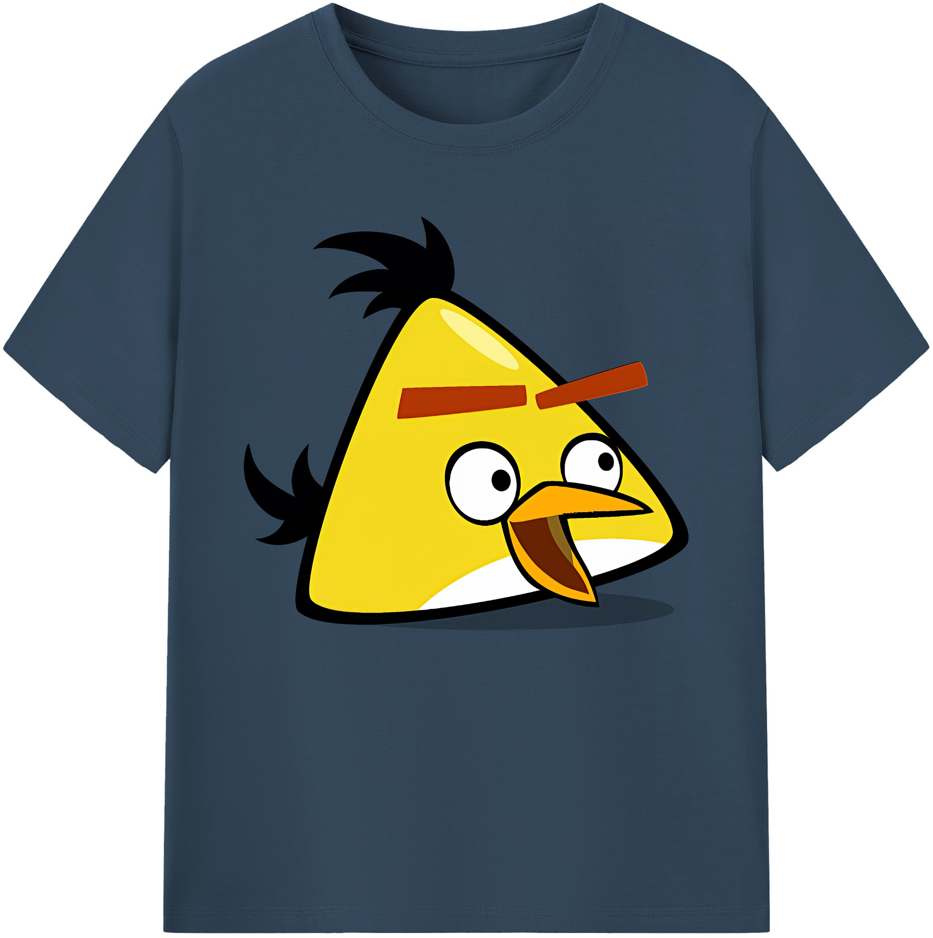 （画像用） Angry Birds アングリーバード 綿100％ メンズ半袖Tシャツ｜肌触りやわらか＆通気性