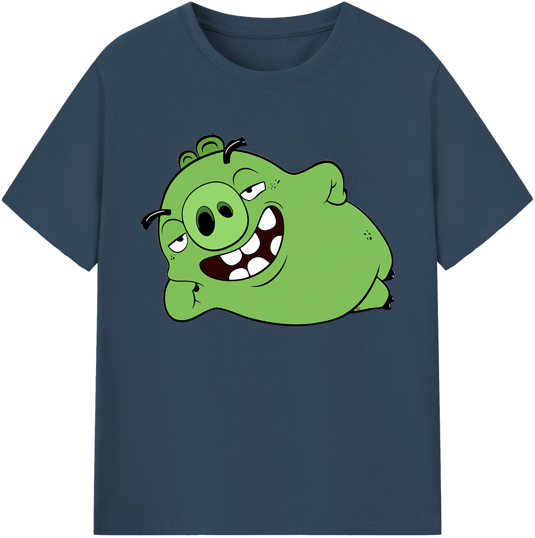 （画像用） Angry Birds アングリーバード 綿100％ メンズ半袖Tシャツ｜肌触りやわらか＆通気性