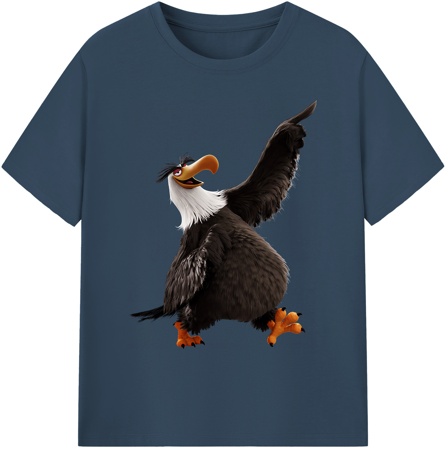 （画像用） Angry Birds アングリーバード 綿100％ メンズ半袖Tシャツ｜肌触りやわらか＆通気性