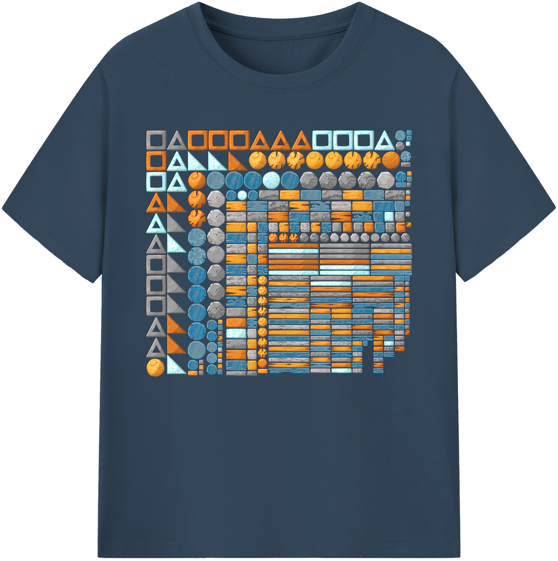 （画像用） Angry Birds アングリーバード 綿100％ メンズ半袖Tシャツ｜肌触りやわらか＆通気性