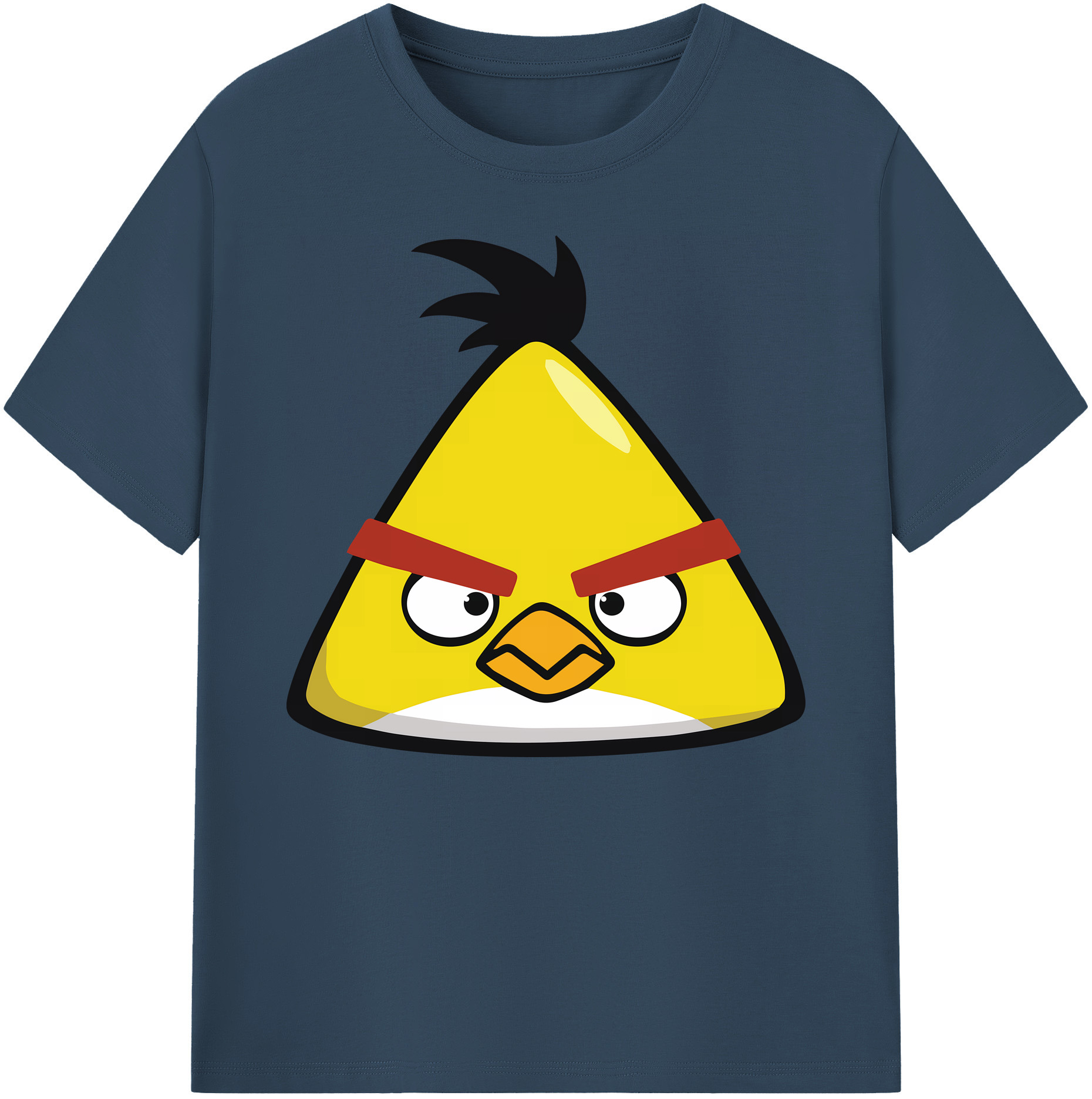（画像用） Angry Birds アングリーバード 綿100％ メンズ半袖Tシャツ｜肌触りやわらか＆通気性