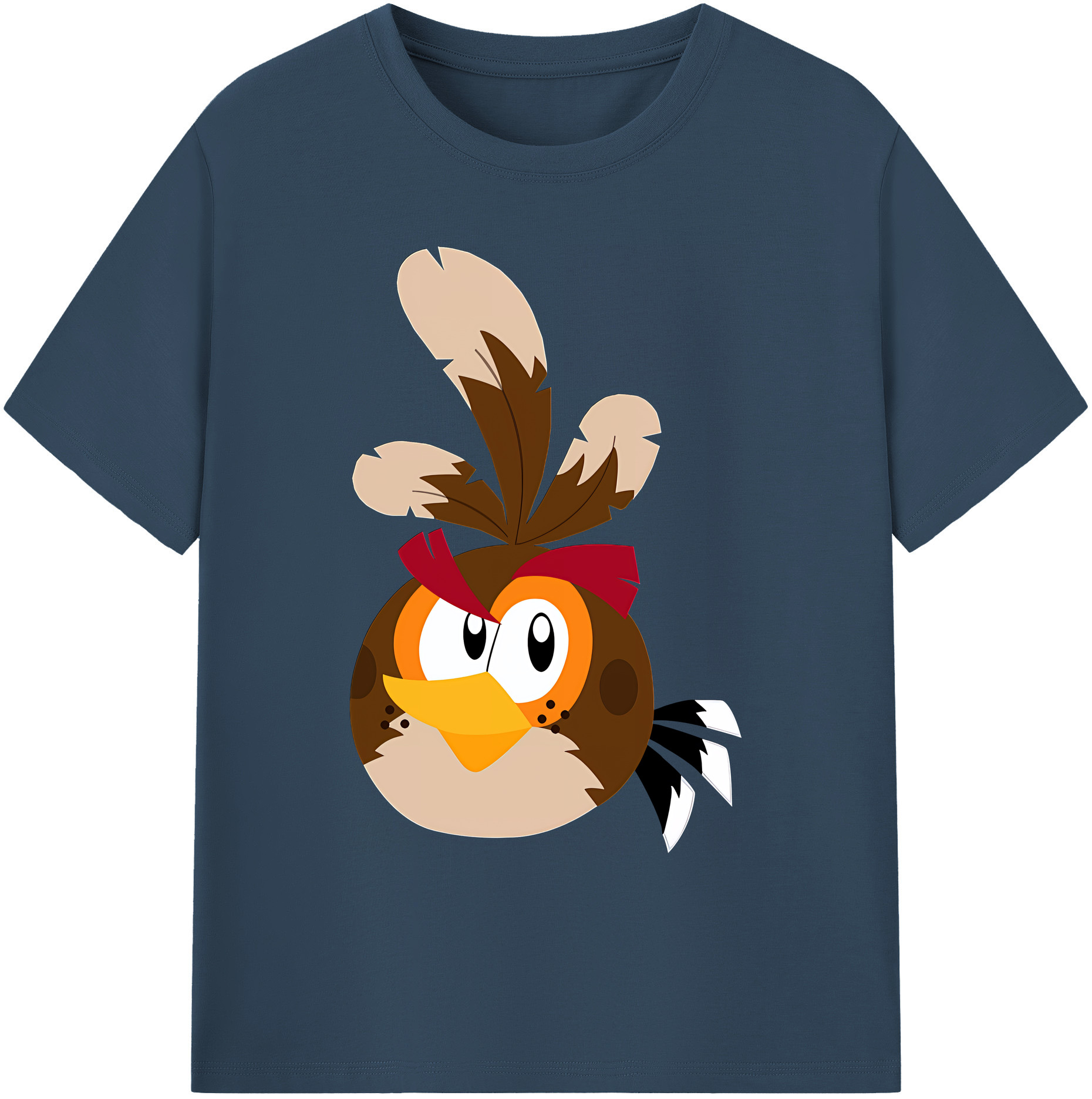 （画像用） Angry Birds アングリーバード 綿100％ メンズ半袖Tシャツ｜肌触りやわらか＆通気性
