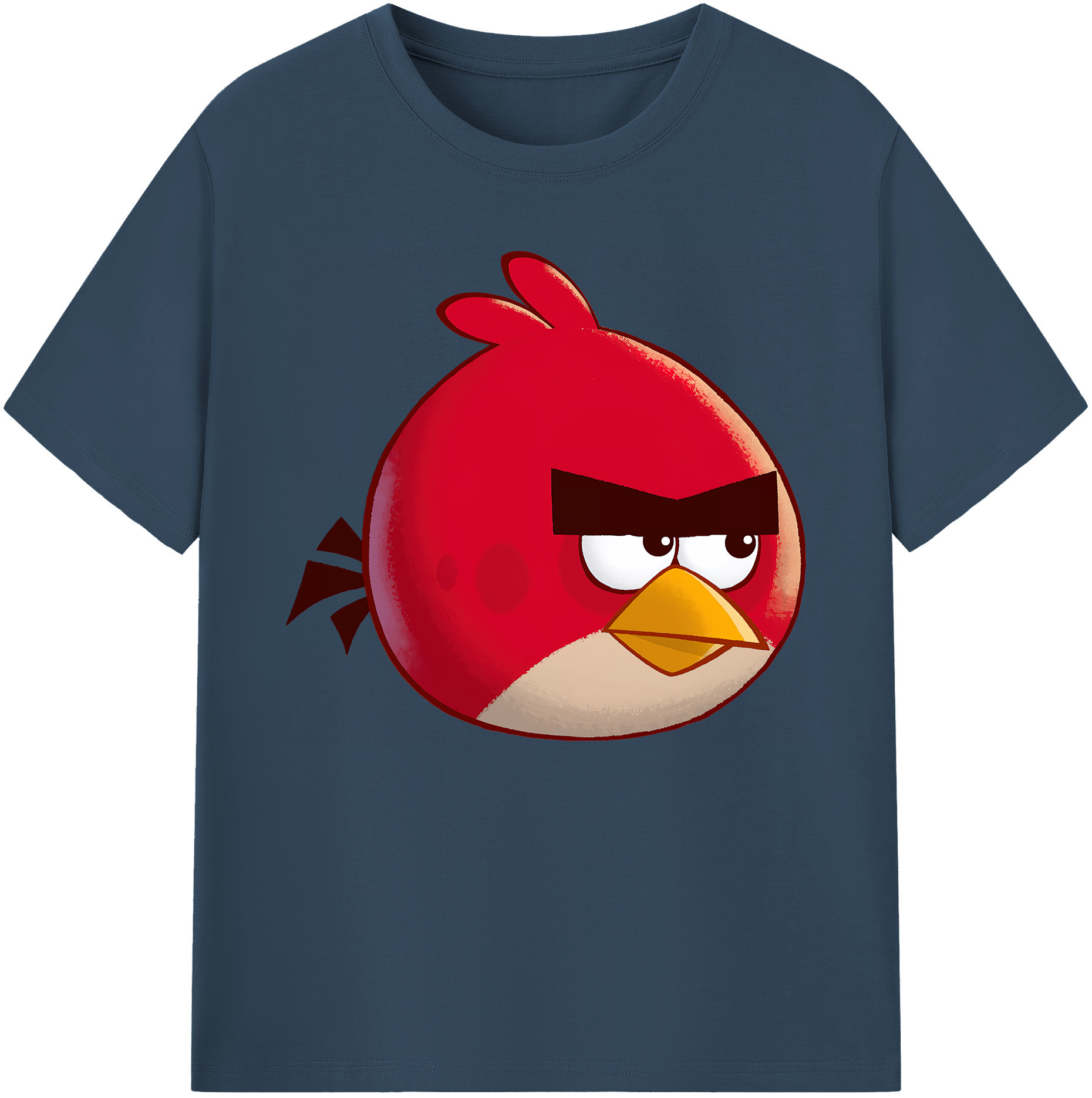 （画像用） Angry Birds アングリーバード 綿100％ メンズ半袖Tシャツ｜肌触りやわらか＆通気性