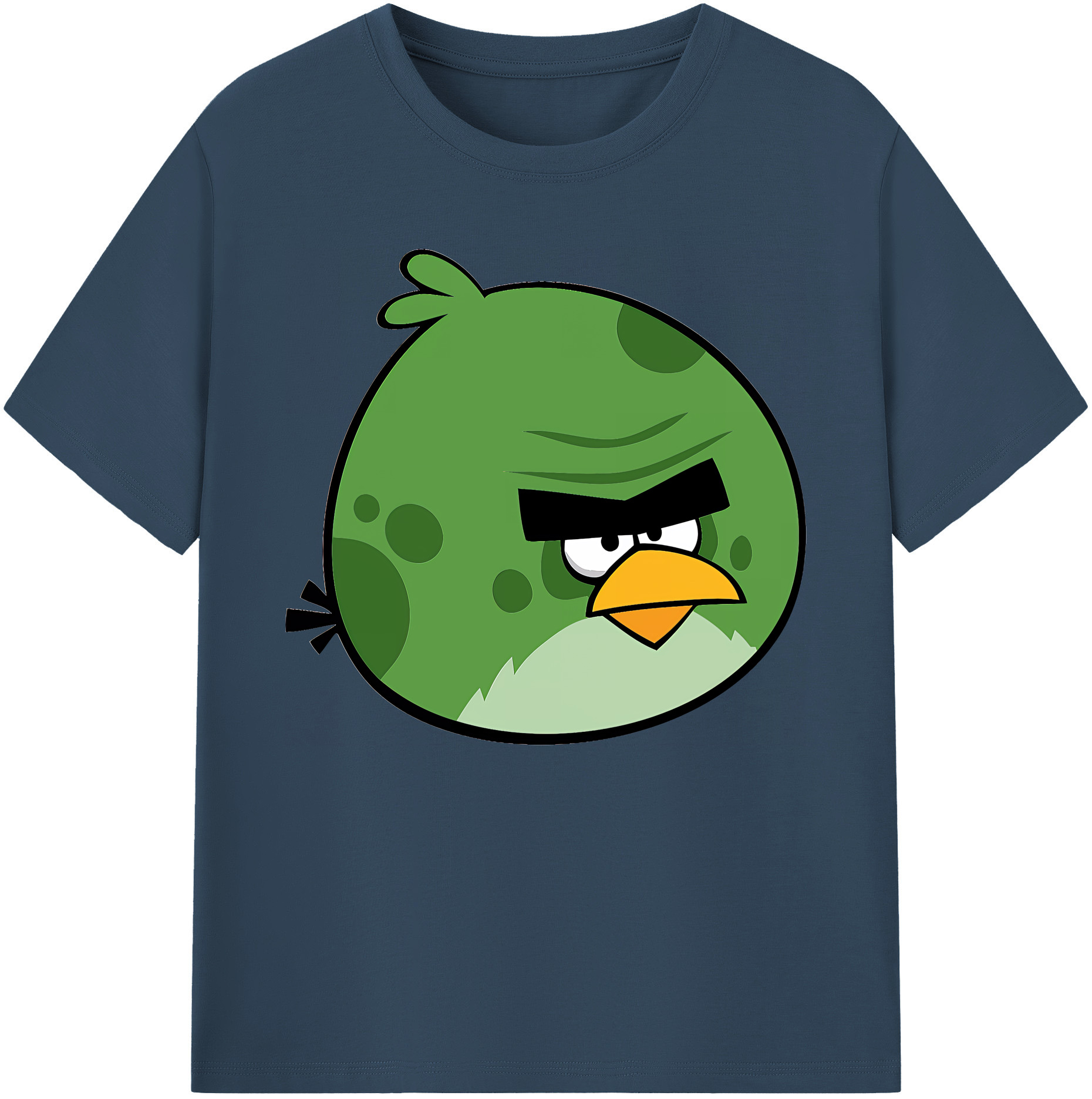 （画像用） Angry Birds アングリーバード 綿100％ メンズ半袖Tシャツ｜肌触りやわらか＆通気性