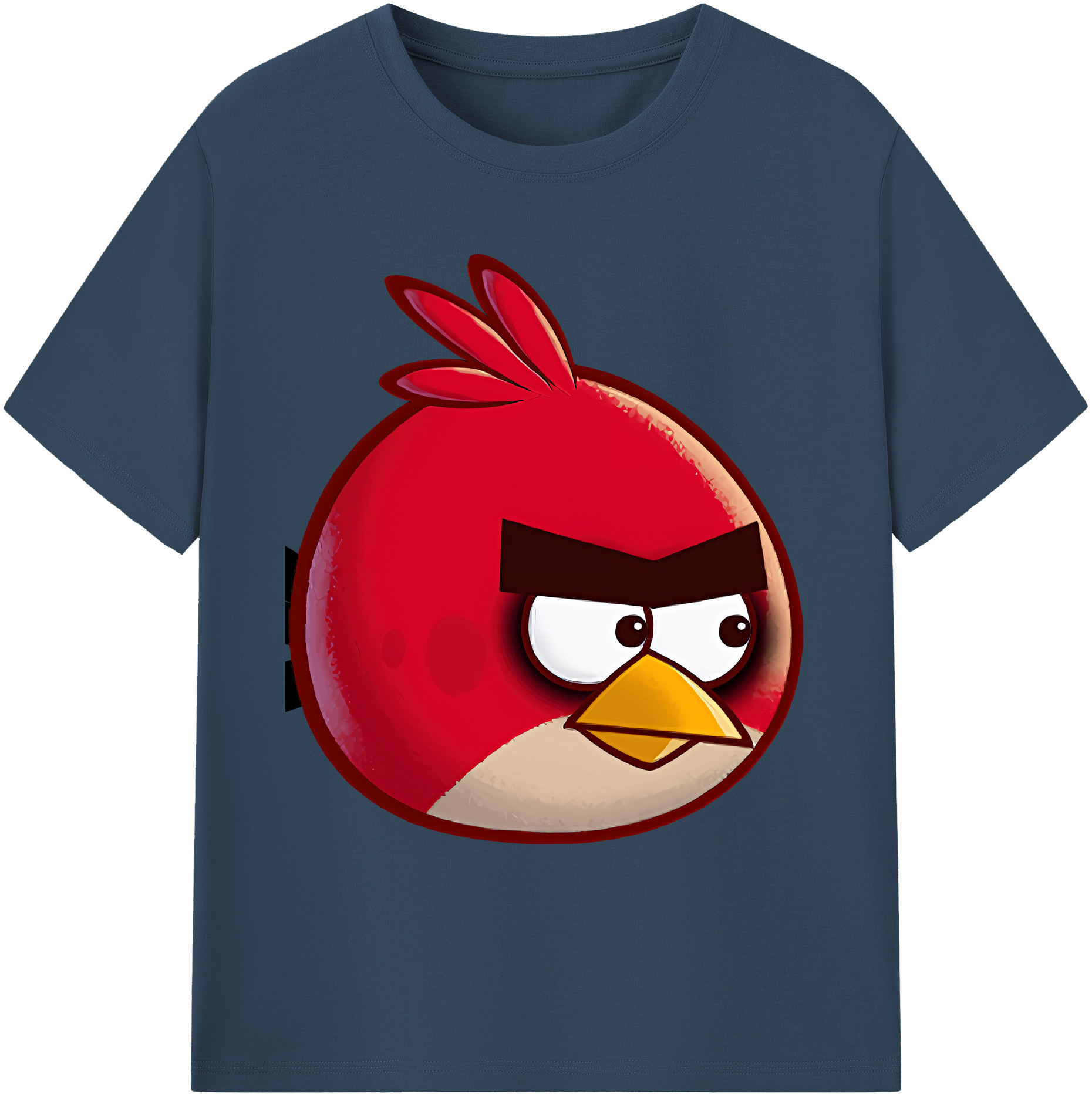 （画像用） Angry Birds アングリーバード 綿100％ メンズ半袖Tシャツ｜肌触りやわらか＆通気性