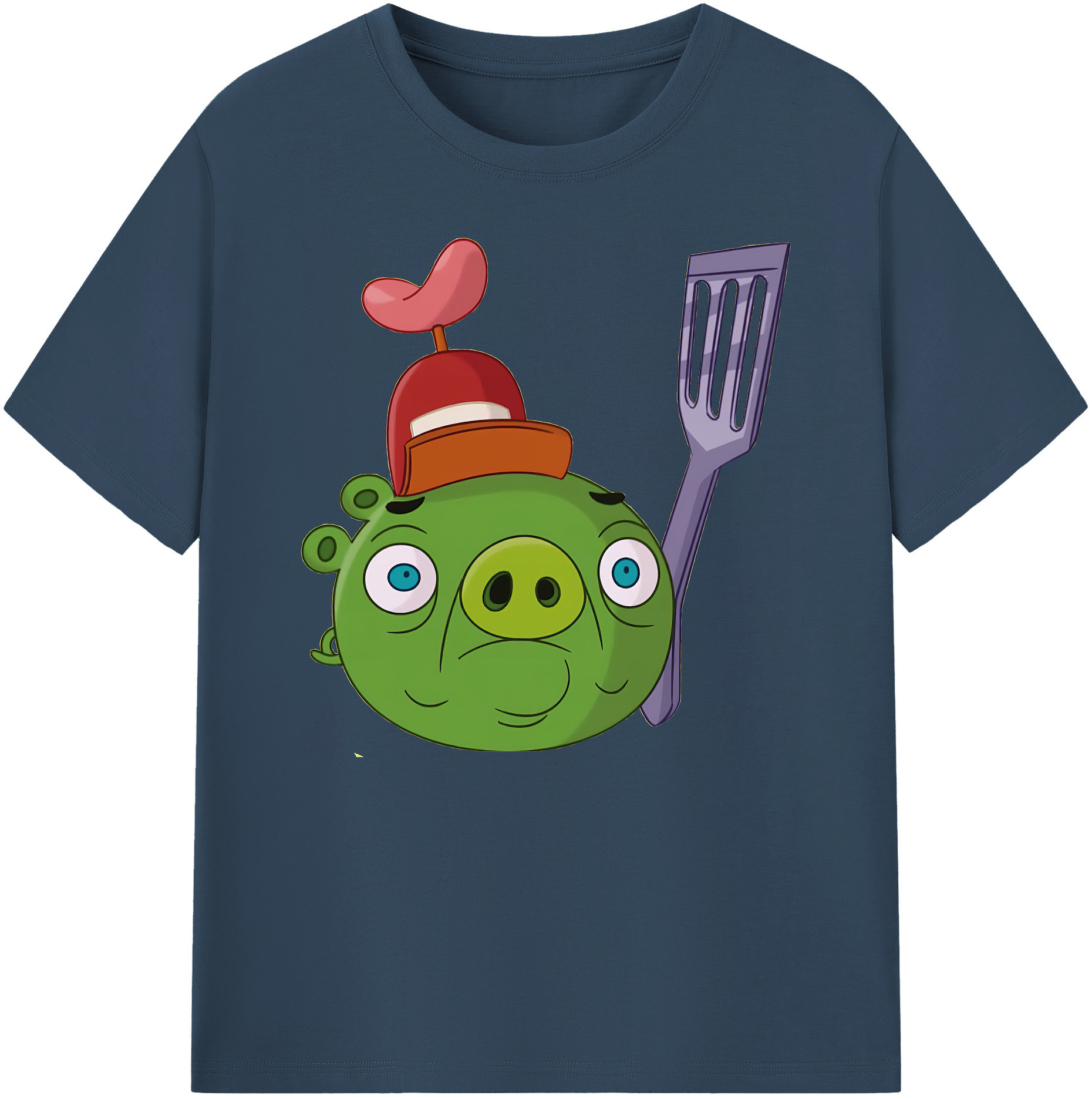 （画像用） Angry Birds アングリーバード 綿100％ メンズ半袖Tシャツ｜肌触りやわらか＆通気性
