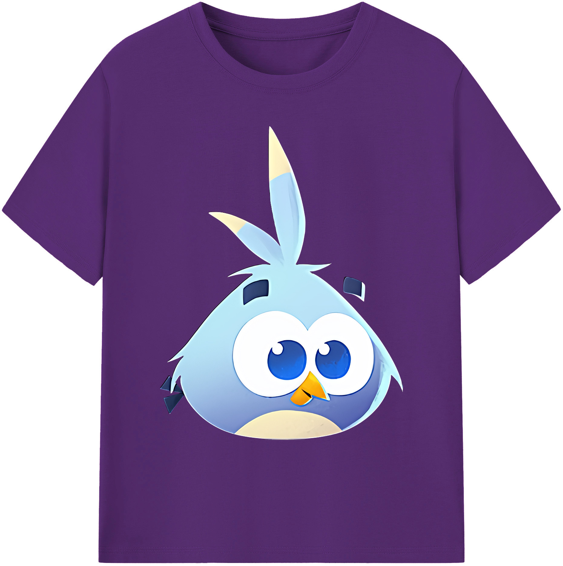（画像用） Angry Birds アングリーバード 綿100％ メンズ半袖Tシャツ｜肌触りやわらか＆通気性