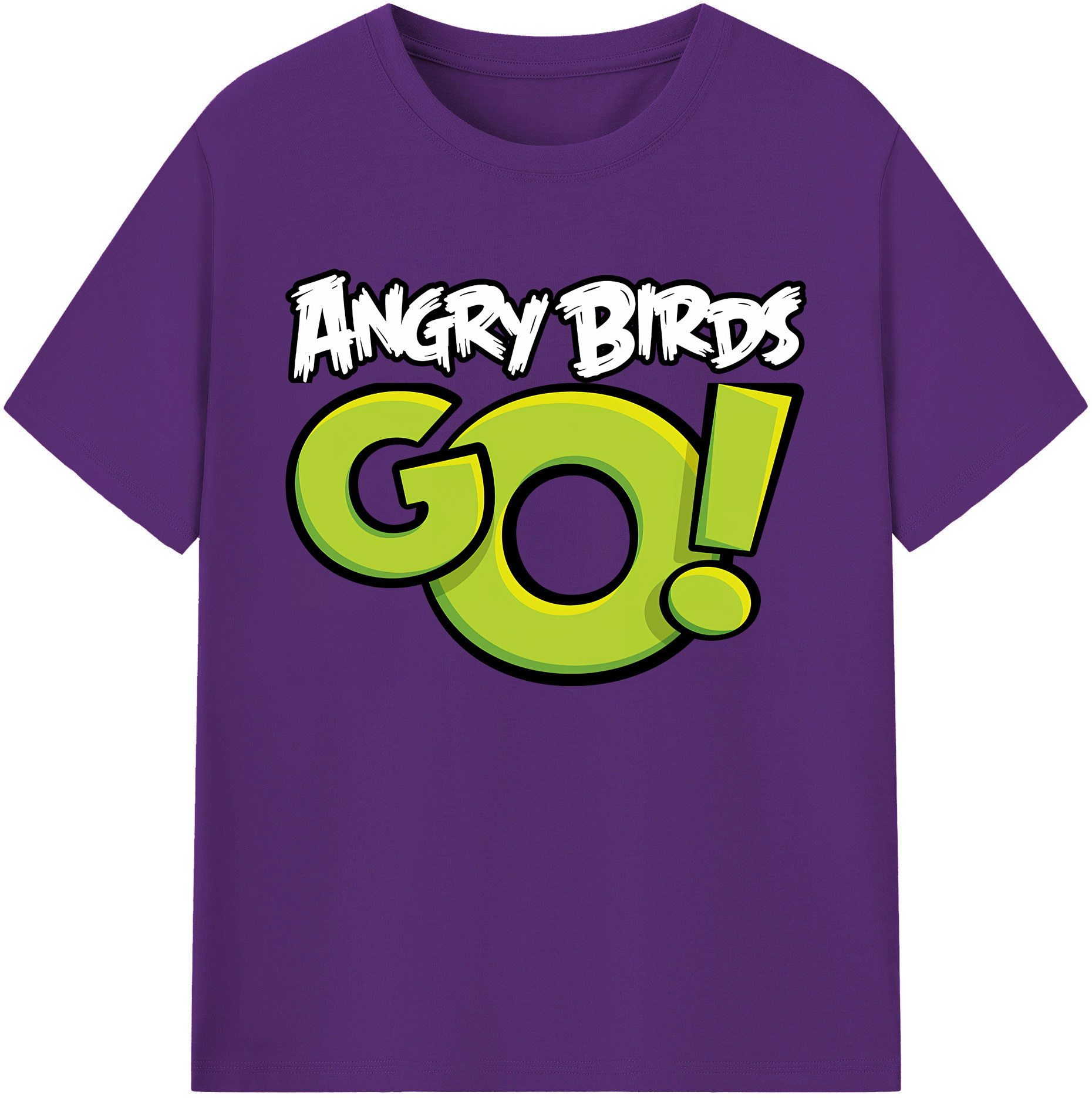 （画像用） Angry Birds アングリーバード 綿100％ メンズ半袖Tシャツ｜肌触りやわらか＆通気性
