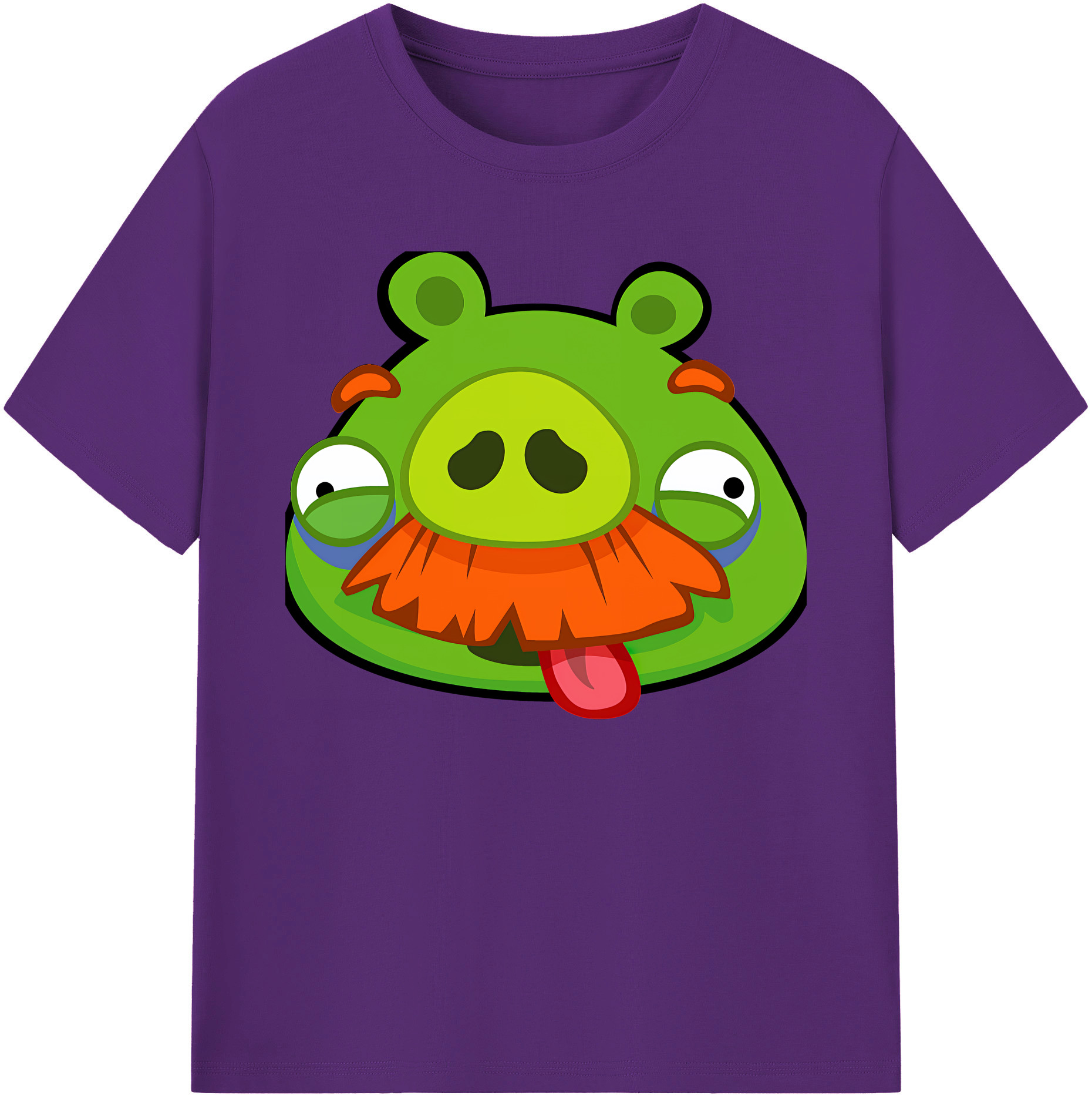 （画像用） Angry Birds アングリーバード 綿100％ メンズ半袖Tシャツ｜肌触りやわらか＆通気性