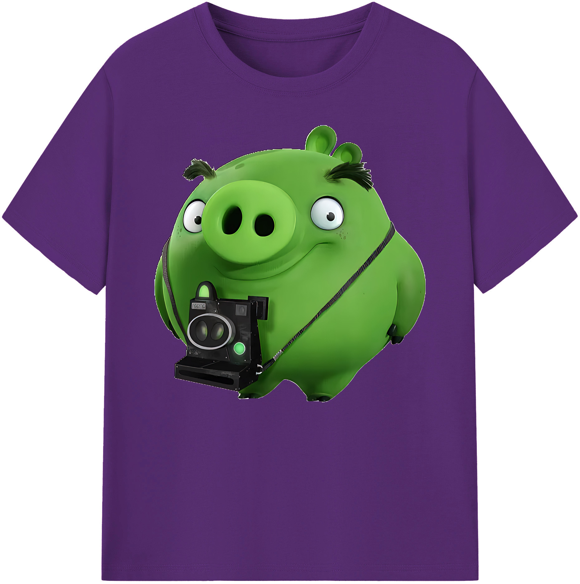（画像用） Angry Birds アングリーバード 綿100％ メンズ半袖Tシャツ｜肌触りやわらか＆通気性