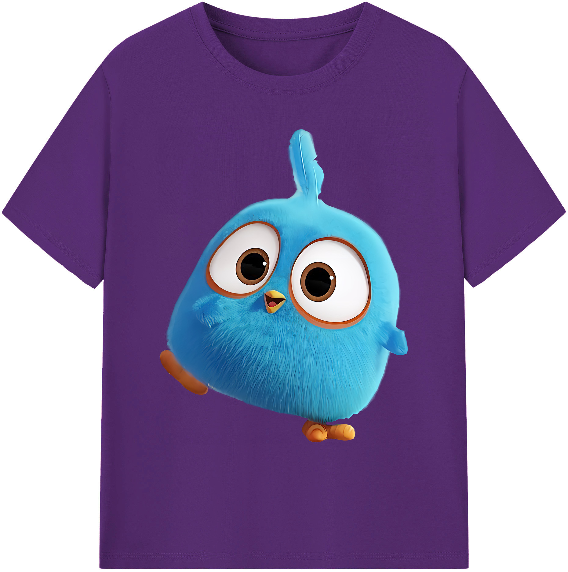 （画像用） Angry Birds アングリーバード 綿100％ メンズ半袖Tシャツ｜肌触りやわらか＆通気性