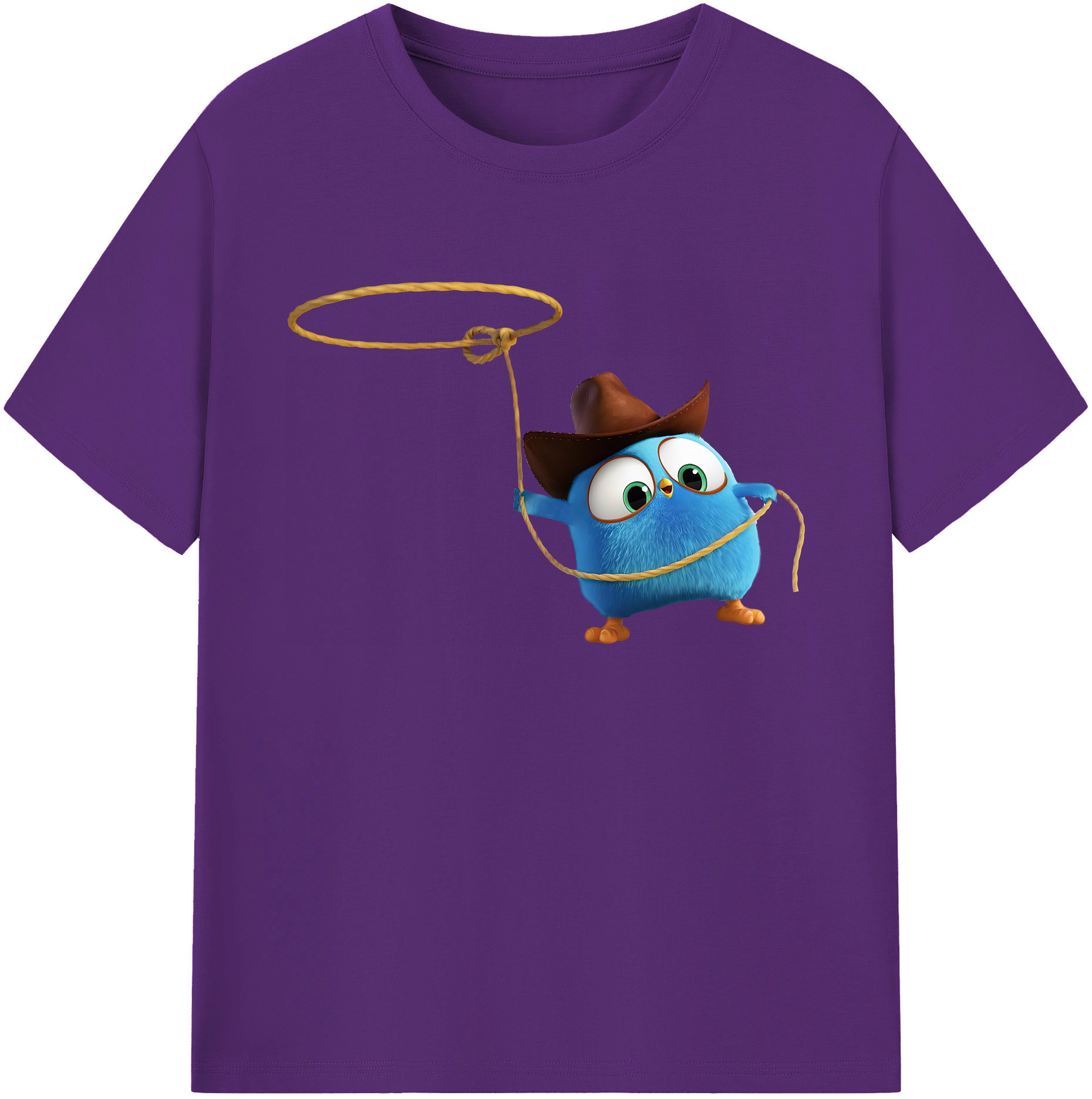 （画像用） Angry Birds アングリーバード 綿100％ メンズ半袖Tシャツ｜肌触りやわらか＆通気性