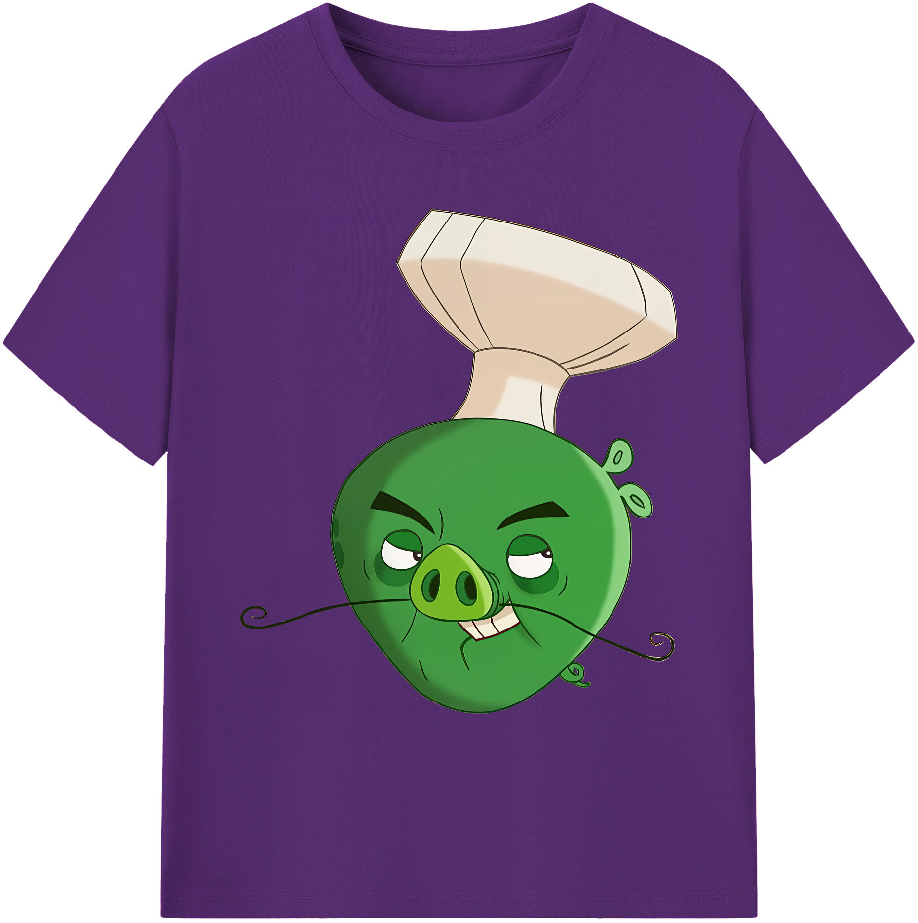 （画像用） Angry Birds アングリーバード 綿100％ メンズ半袖Tシャツ｜肌触りやわらか＆通気性