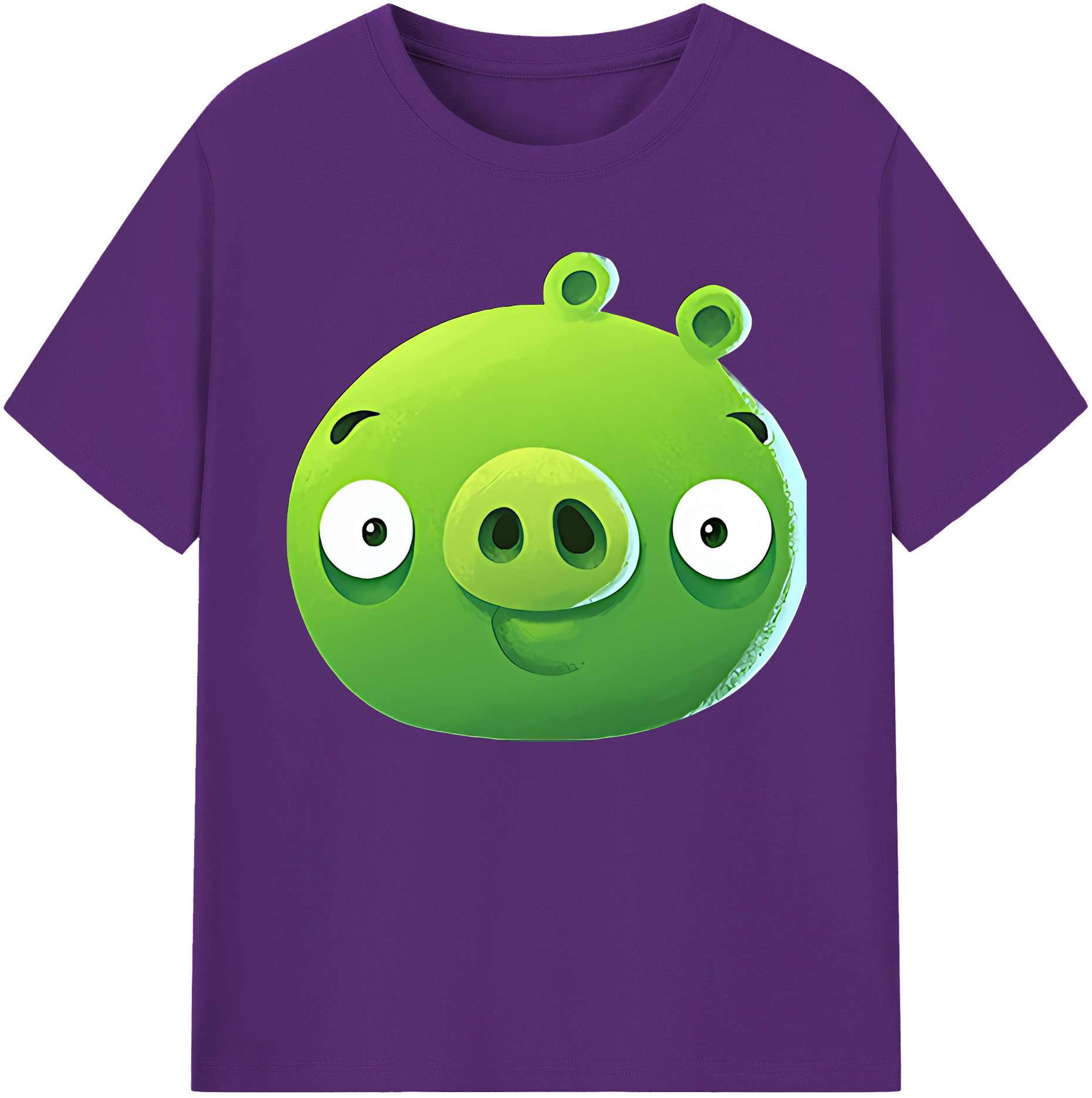 （画像用） Angry Birds アングリーバード 綿100％ メンズ半袖Tシャツ｜肌触りやわらか＆通気性