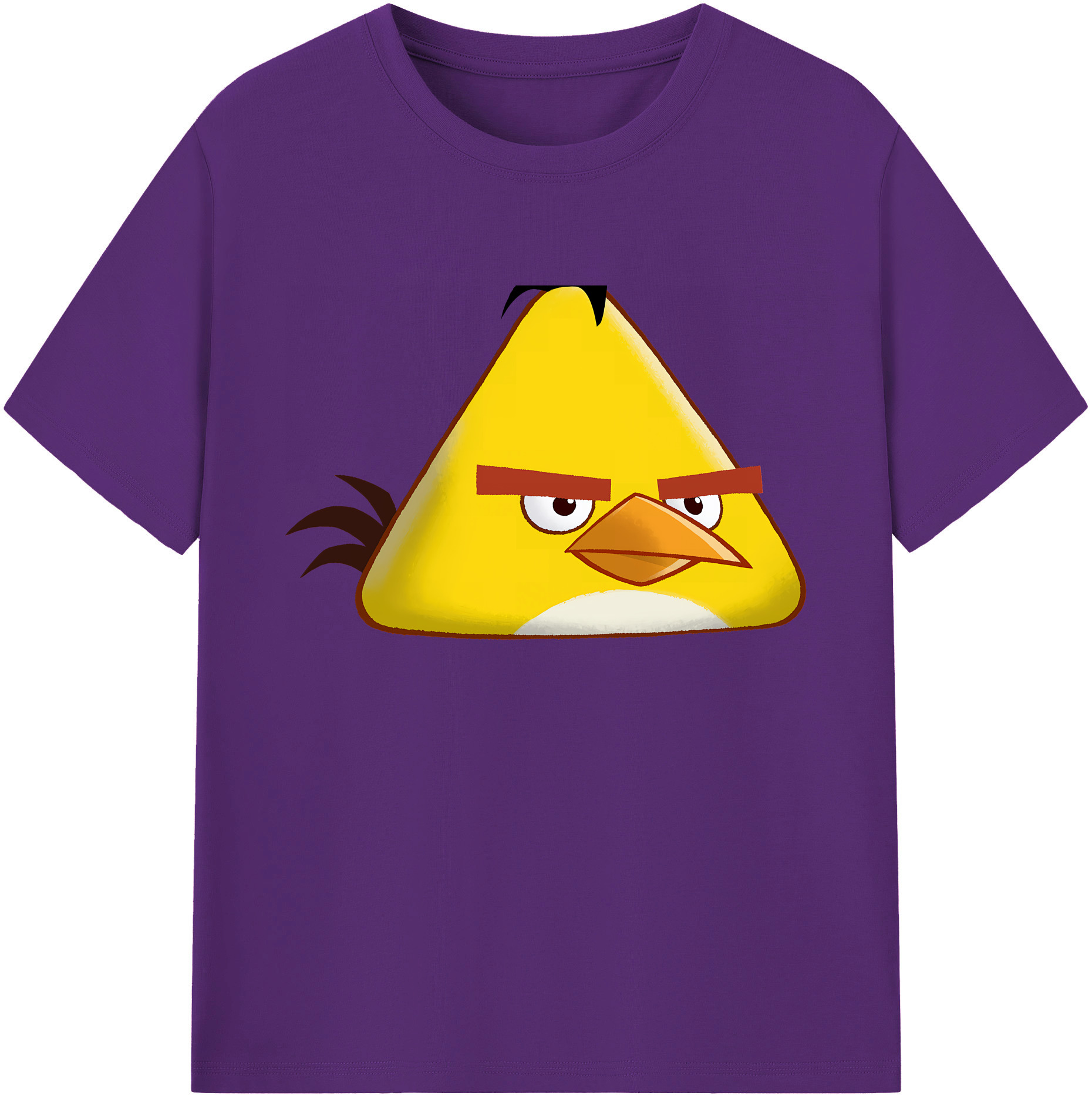 （画像用） Angry Birds アングリーバード 綿100％ メンズ半袖Tシャツ｜肌触りやわらか＆通気性