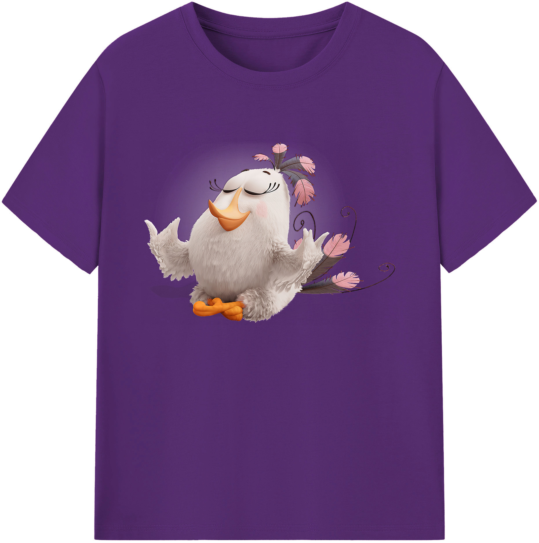 （画像用） Angry Birds アングリーバード 綿100％ メンズ半袖Tシャツ｜肌触りやわらか＆通気性