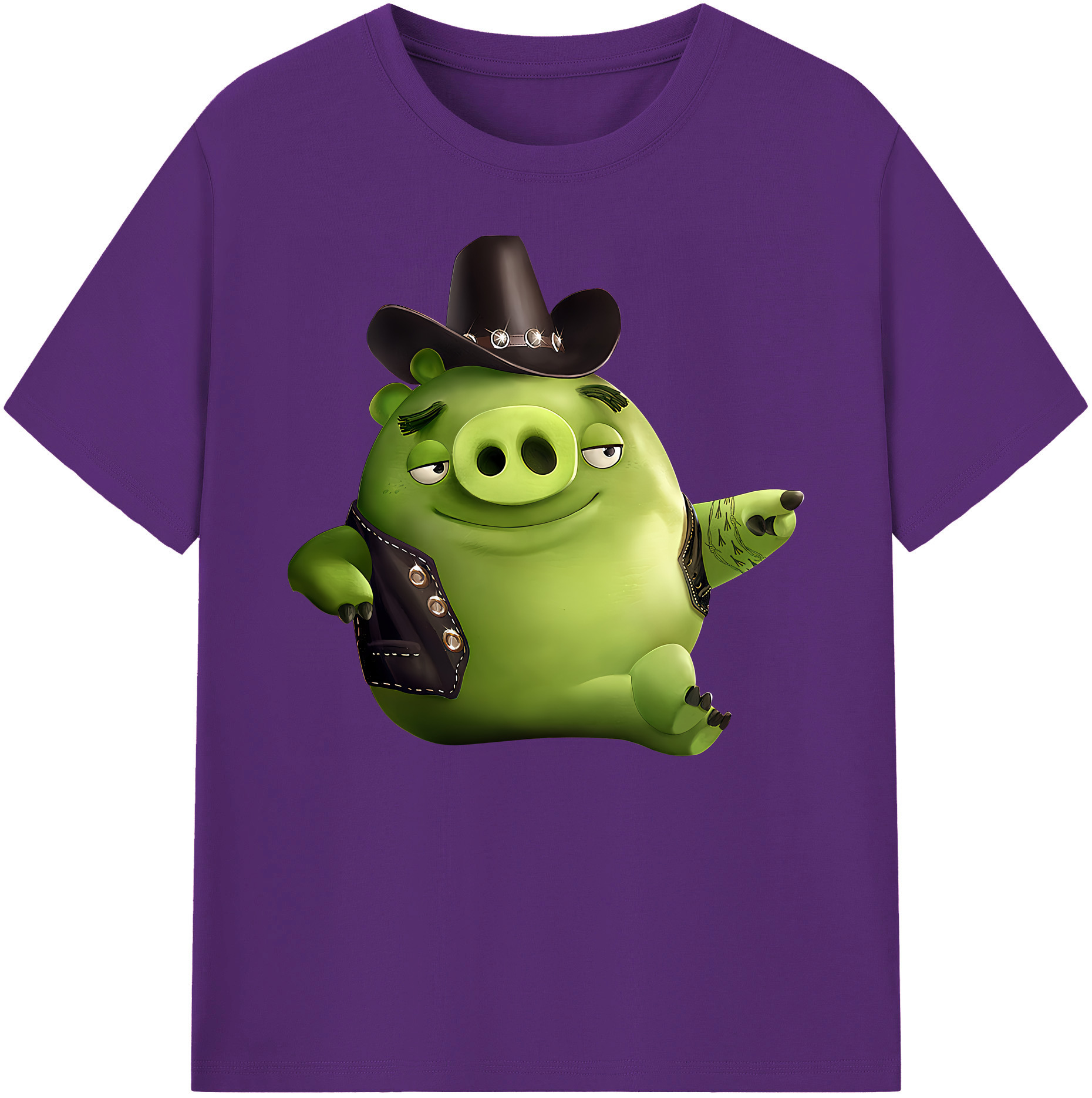 （画像用） Angry Birds アングリーバード 綿100％ メンズ半袖Tシャツ｜肌触りやわらか＆通気性