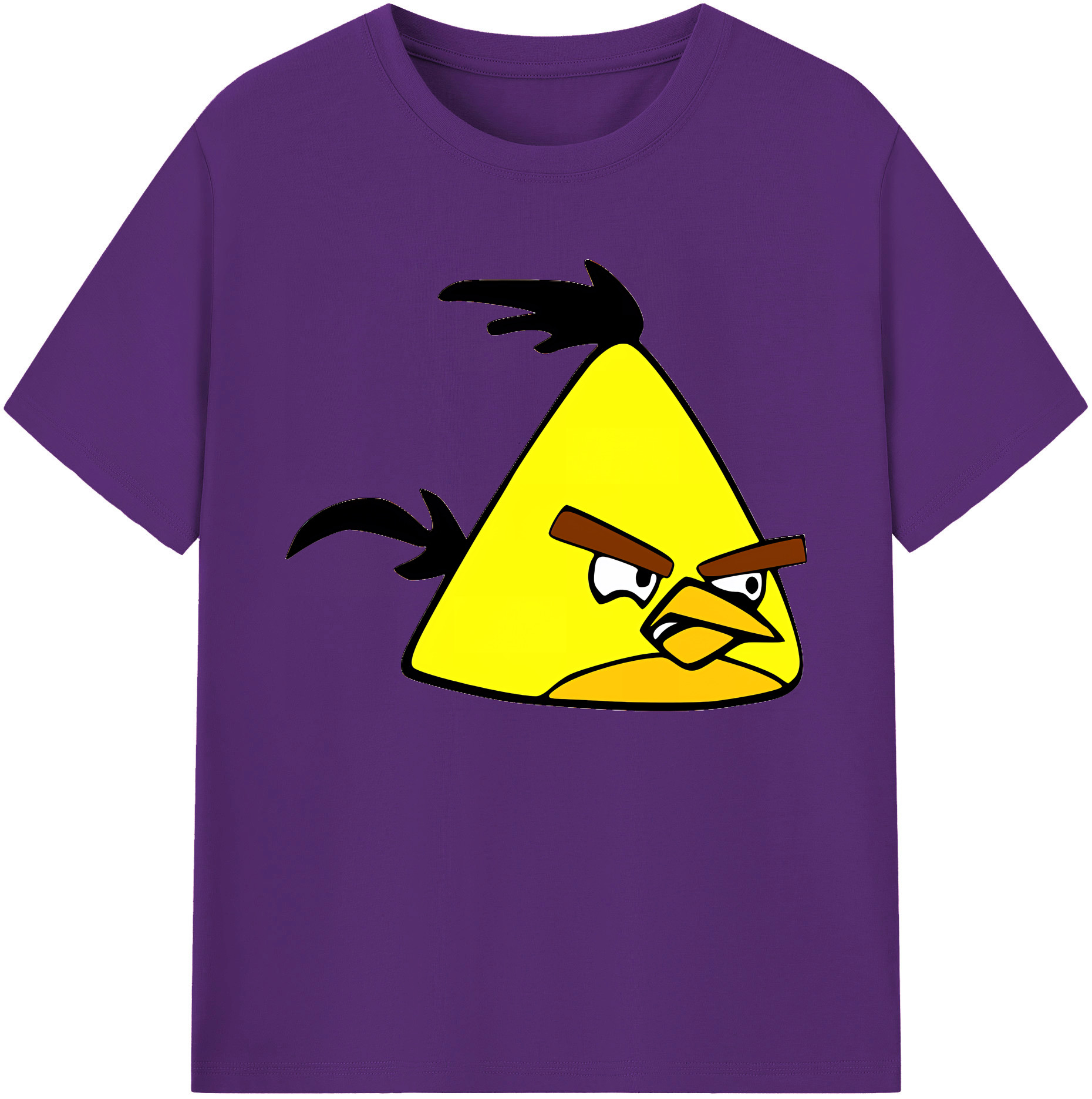 （画像用） Angry Birds アングリーバード 綿100％ メンズ半袖Tシャツ｜肌触りやわらか＆通気性