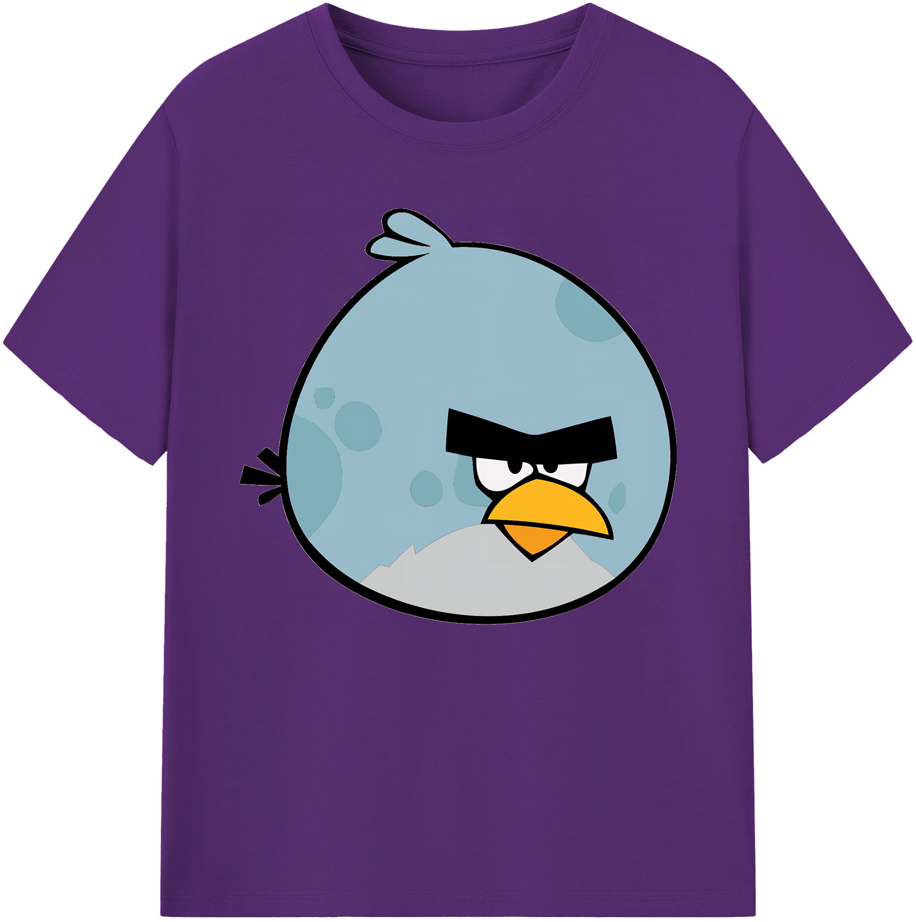 （画像用） Angry Birds アングリーバード 綿100％ メンズ半袖Tシャツ｜肌触りやわらか＆通気性