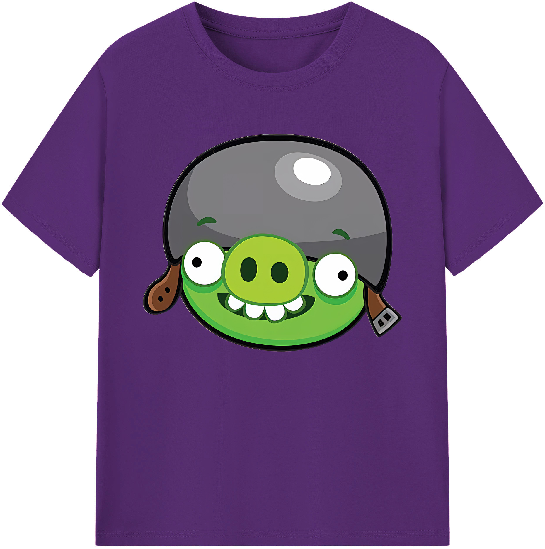 （画像用） Angry Birds アングリーバード 綿100％ メンズ半袖Tシャツ｜肌触りやわらか＆通気性