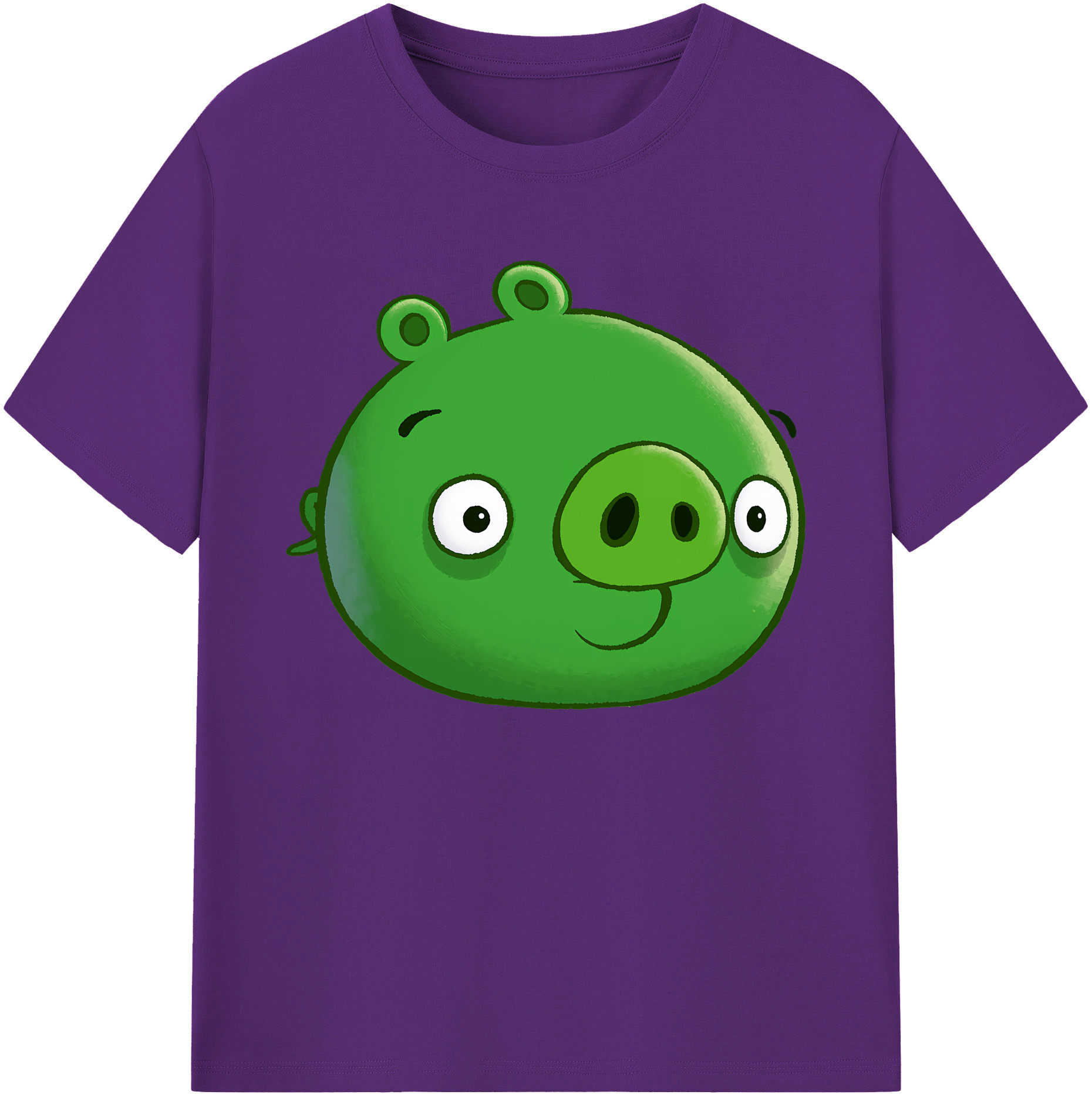 （画像用） Angry Birds アングリーバード 綿100％ メンズ半袖Tシャツ｜肌触りやわらか＆通気性