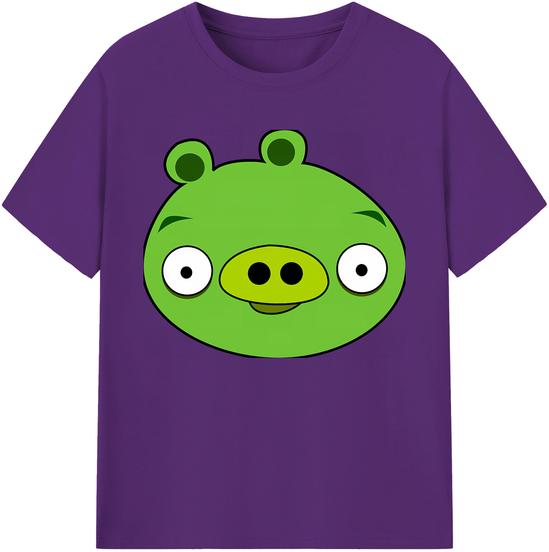 （画像用） Angry Birds アングリーバード 綿100％ メンズ半袖Tシャツ｜肌触りやわらか＆通気性