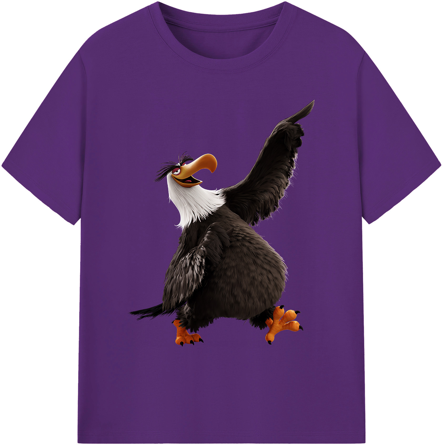 （画像用） Angry Birds アングリーバード 綿100％ メンズ半袖Tシャツ｜肌触りやわらか＆通気性