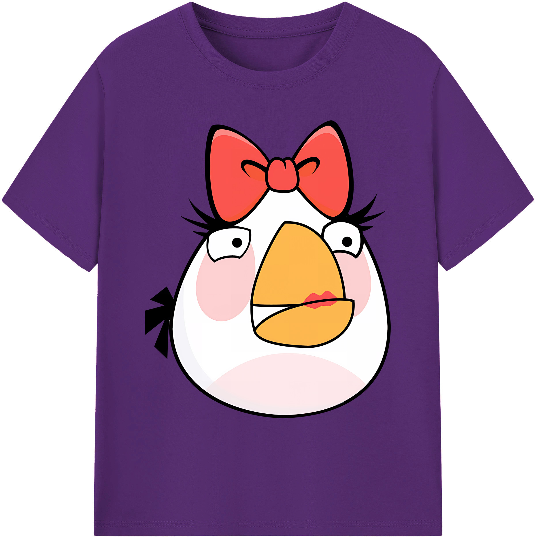 （画像用） Angry Birds アングリーバード 綿100％ メンズ半袖Tシャツ｜肌触りやわらか＆通気性