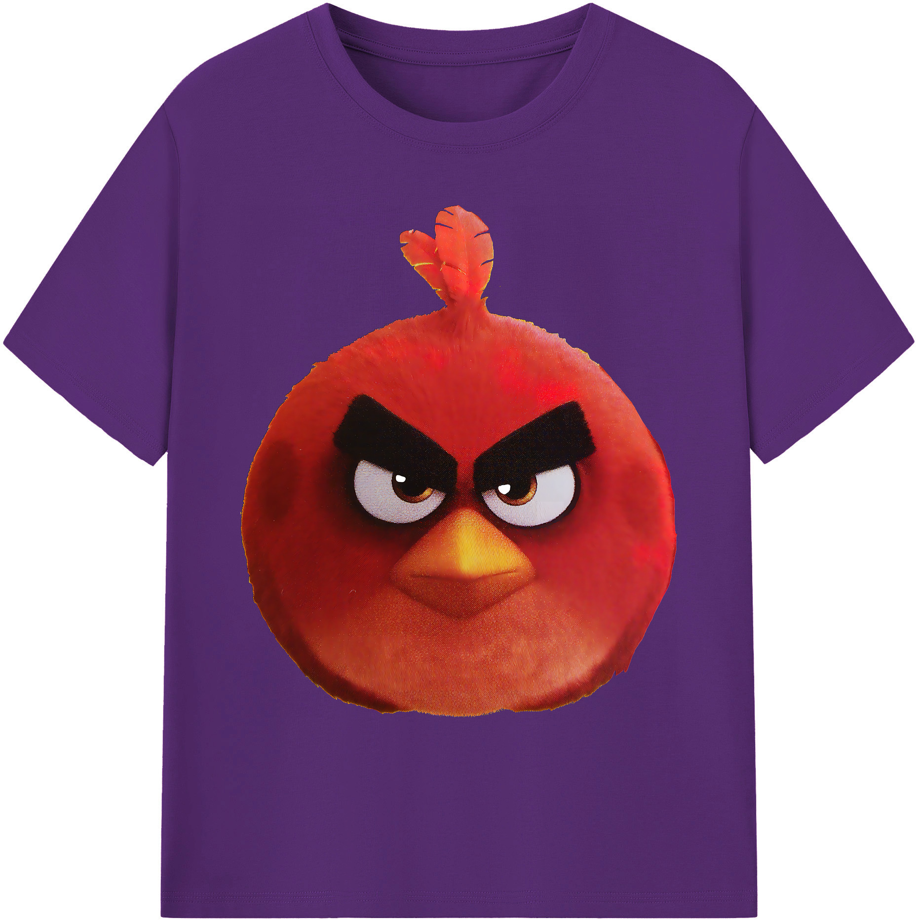 （画像用） Angry Birds アングリーバード 綿100％ メンズ半袖Tシャツ｜肌触りやわらか＆通気性