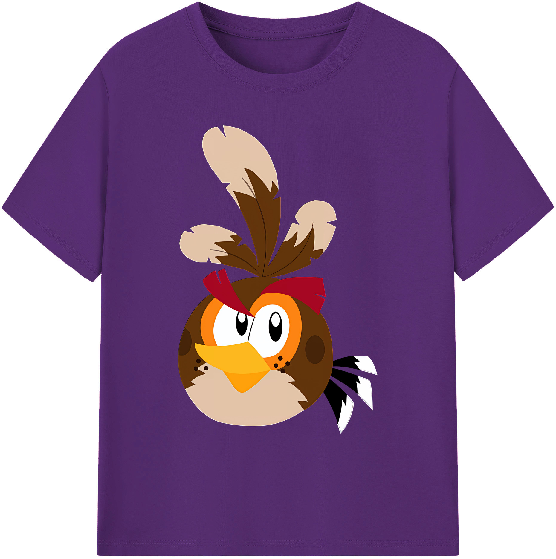 （画像用） Angry Birds アングリーバード 綿100％ メンズ半袖Tシャツ｜肌触りやわらか＆通気性