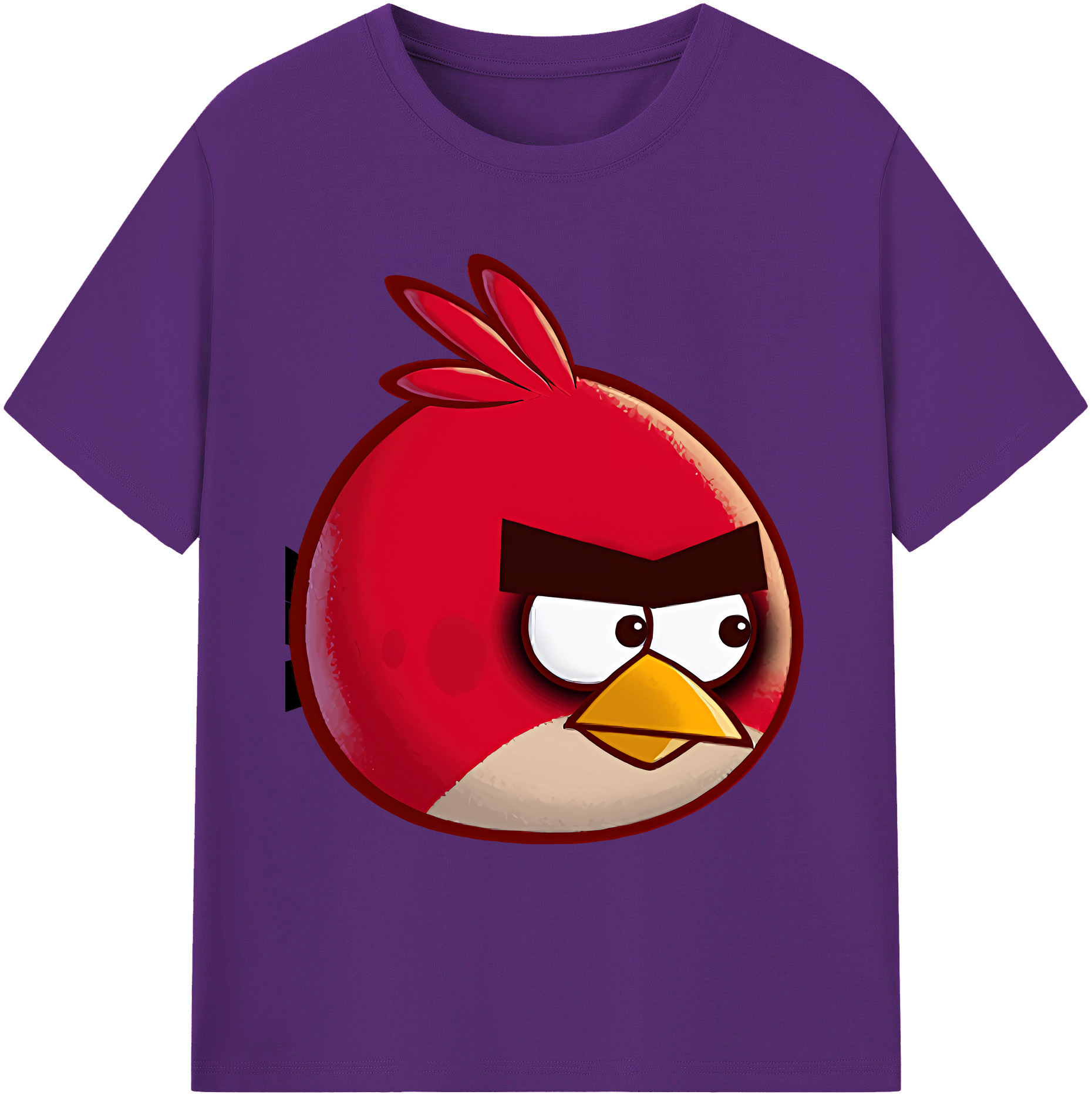 （画像用） Angry Birds アングリーバード 綿100％ メンズ半袖Tシャツ｜肌触りやわらか＆通気性