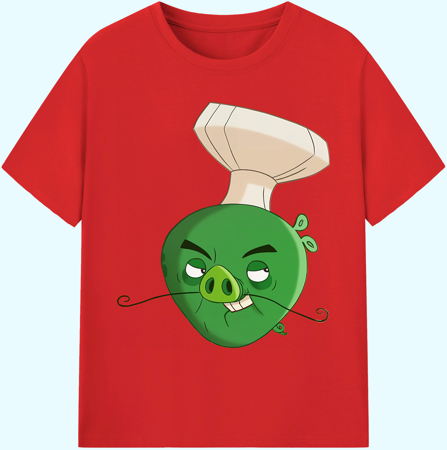 （画像用） Angry Birds アングリーバード 綿100％ メンズ半袖Tシャツ｜肌触りやわらか＆通気性