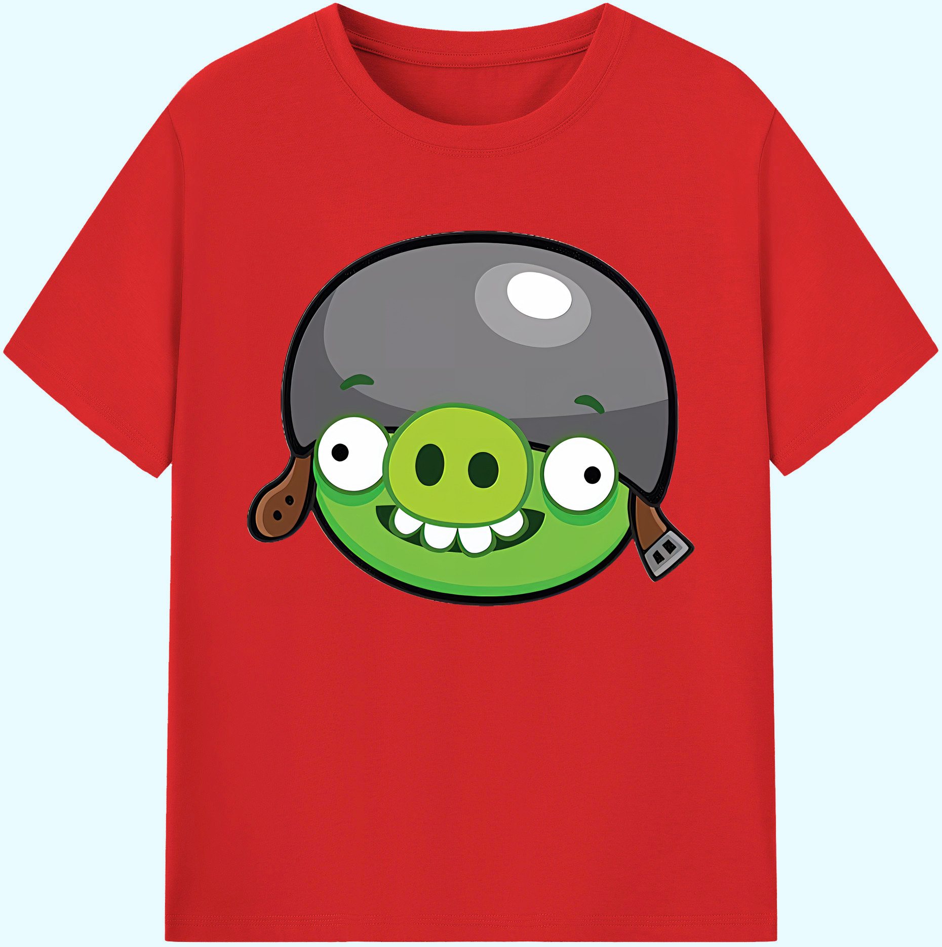 （画像用） Angry Birds アングリーバード 綿100％ メンズ半袖Tシャツ｜肌触りやわらか＆通気性